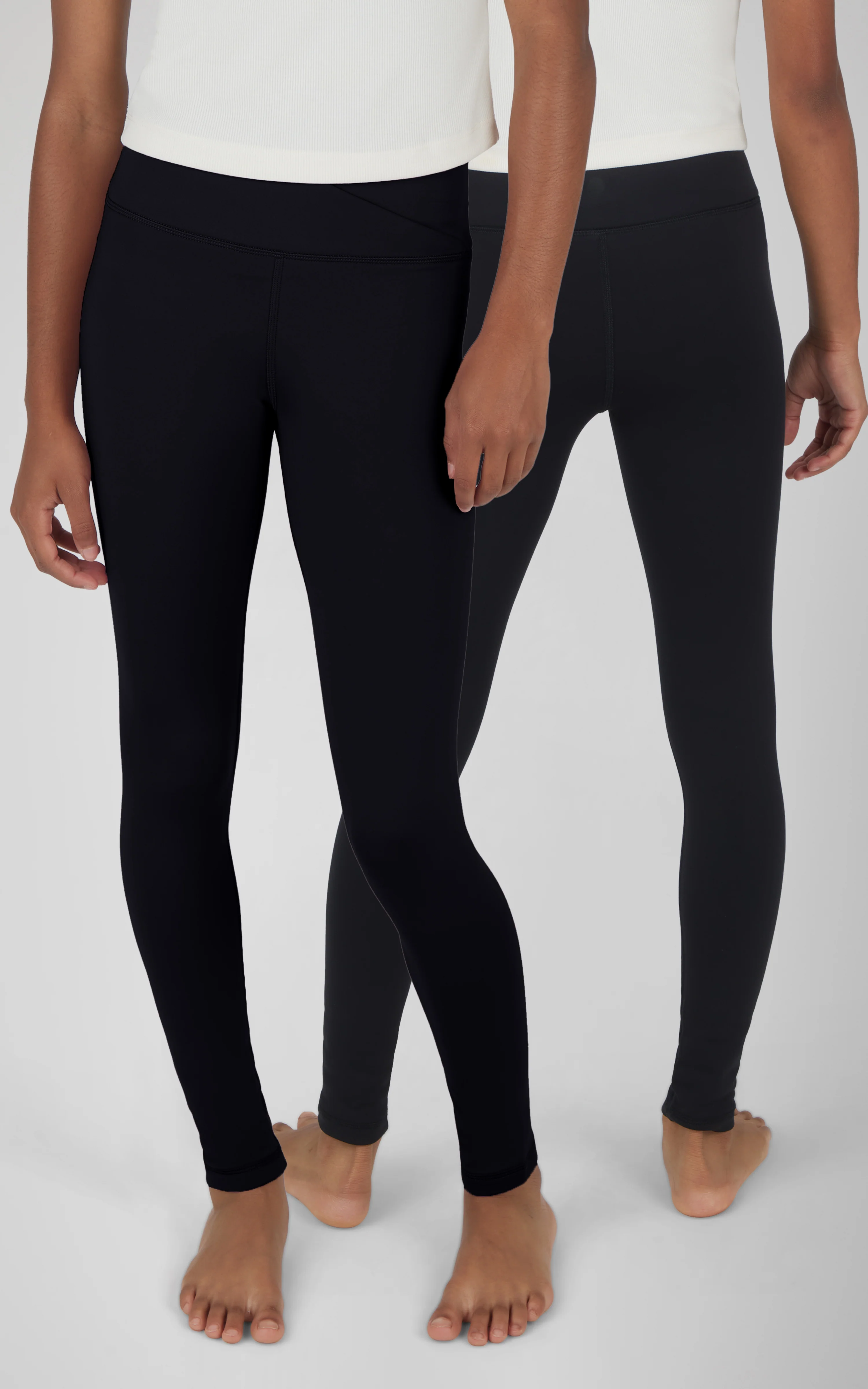 Girls 2 Pack  Polarlux Madison Basic Crossover Waist Legging and Polarlux Everday Ankle Legging - Image 15