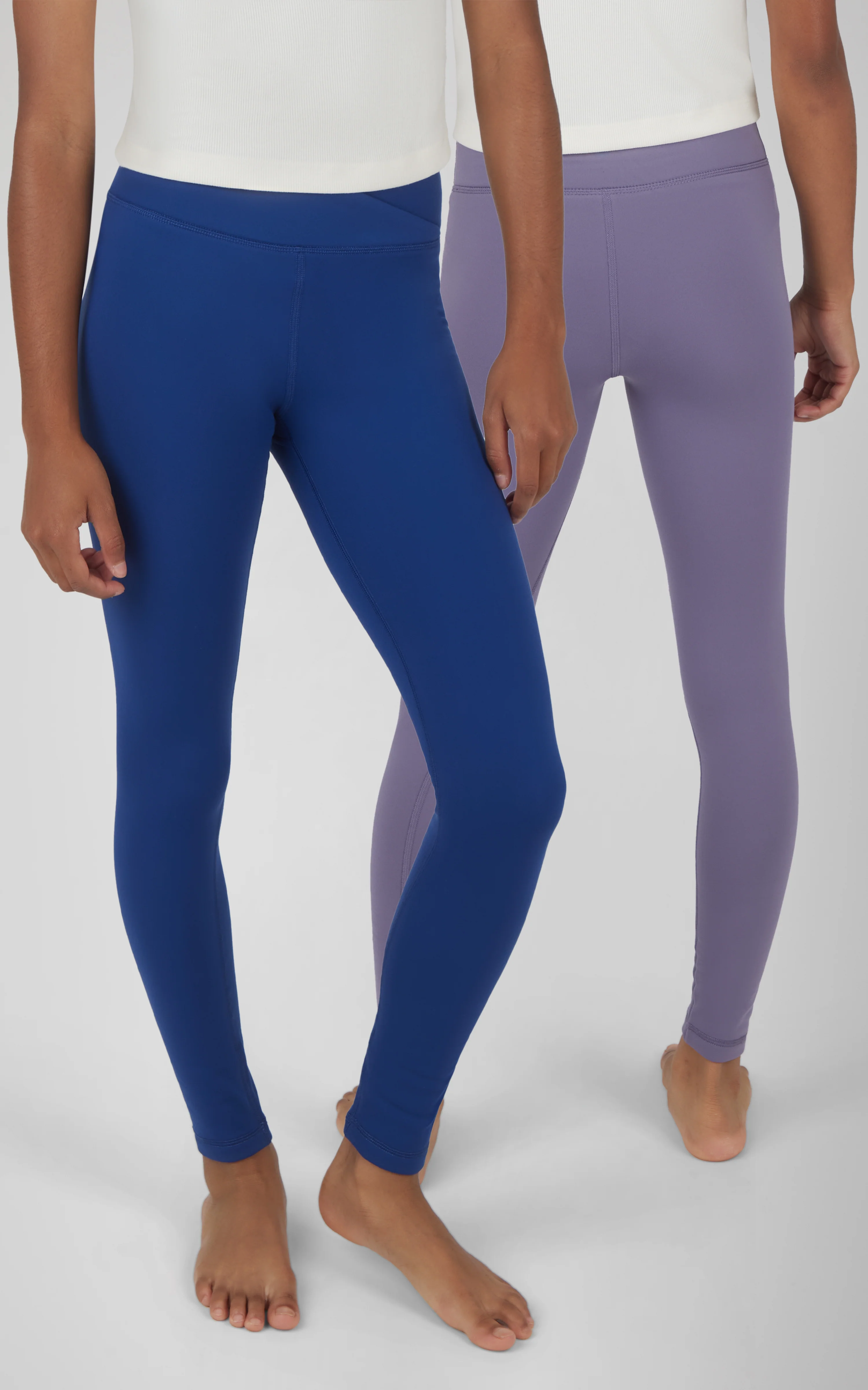 Girls 2 Pack  Polarlux Madison Basic Crossover Waist Legging and Polarlux Everday Ankle Legging - Image 6