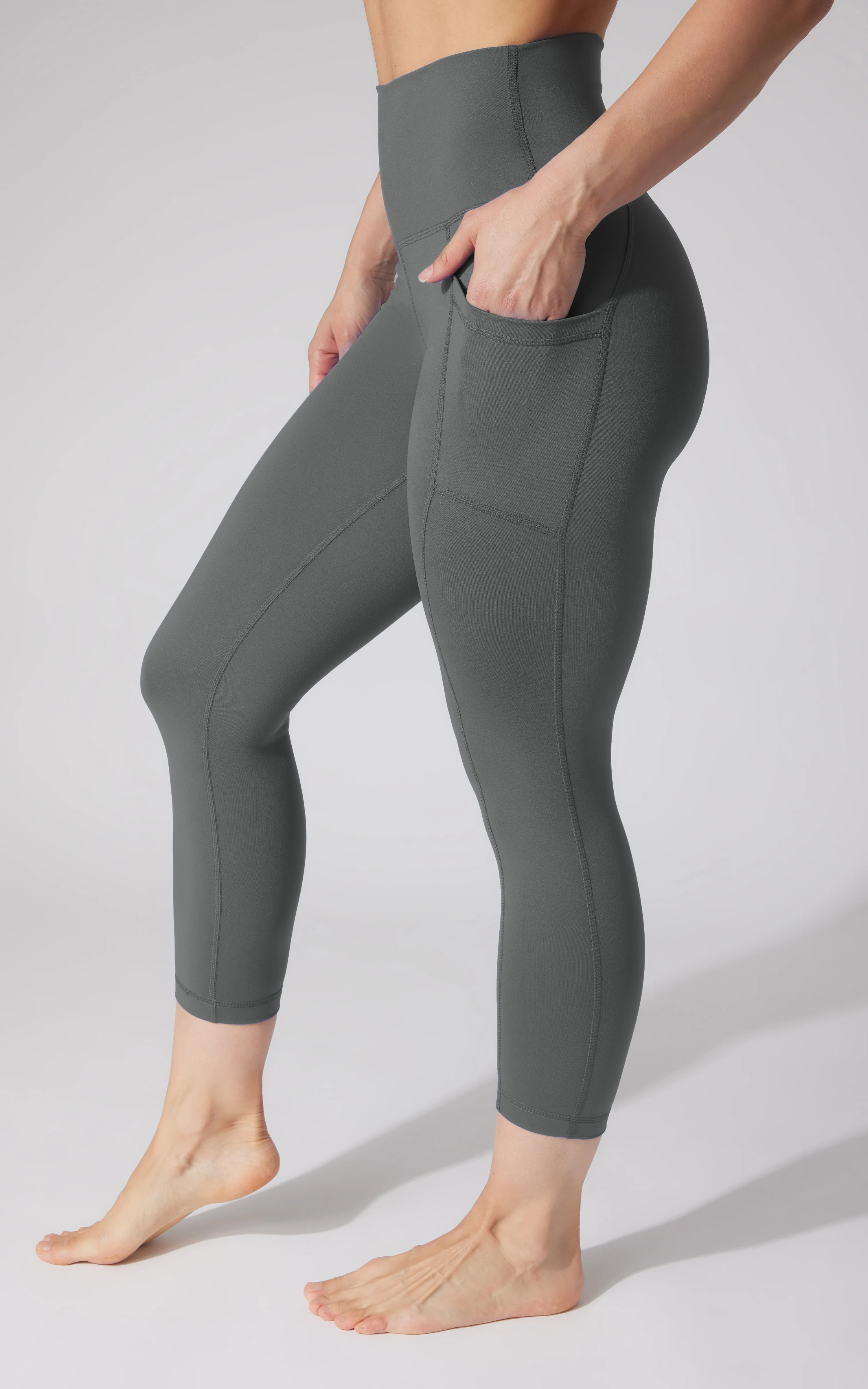 2 PK Interlock Side Pocket and Everyday Capris - Image 37