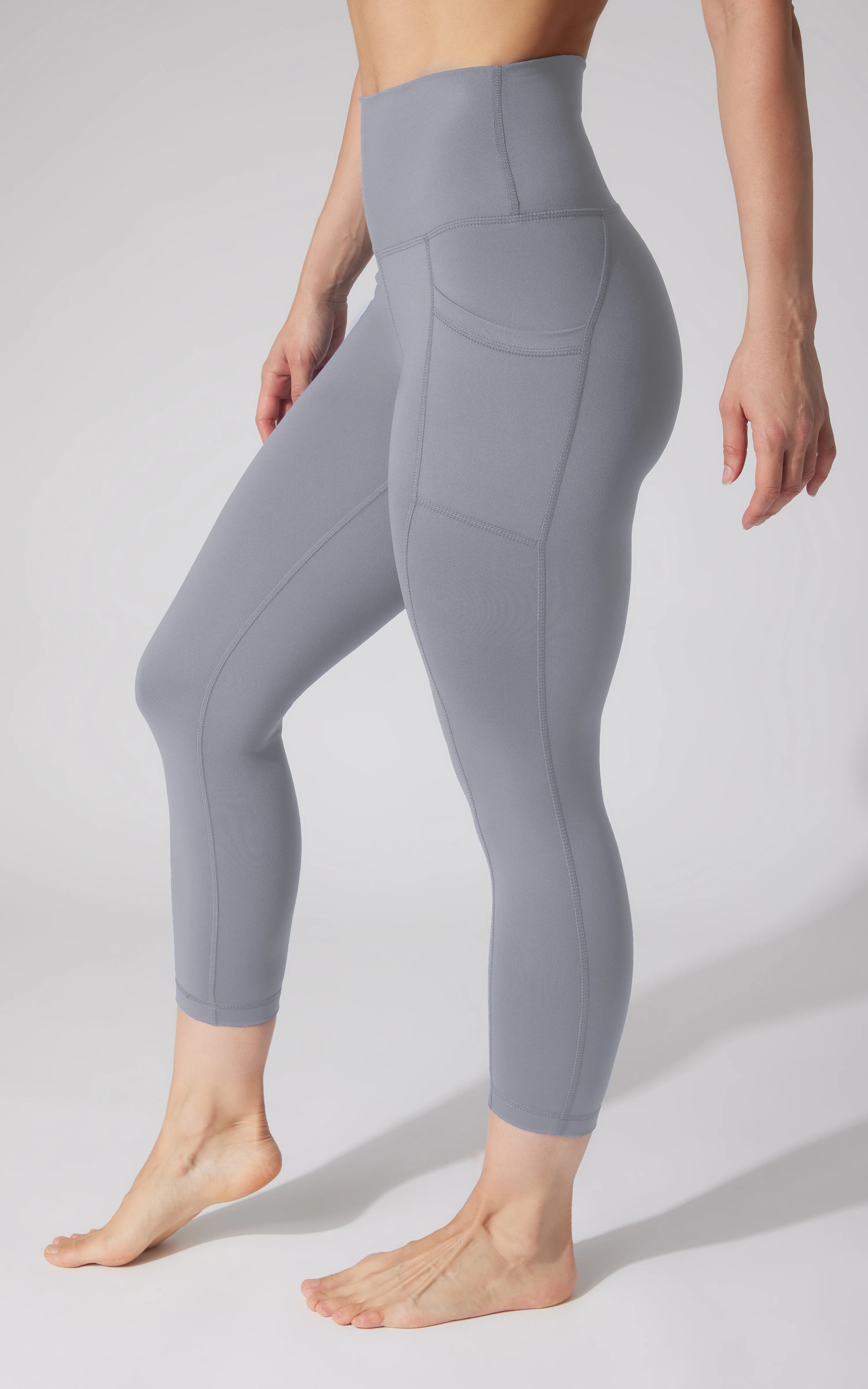 2 PK Interlock Side Pocket and Everyday Capris - Image 40