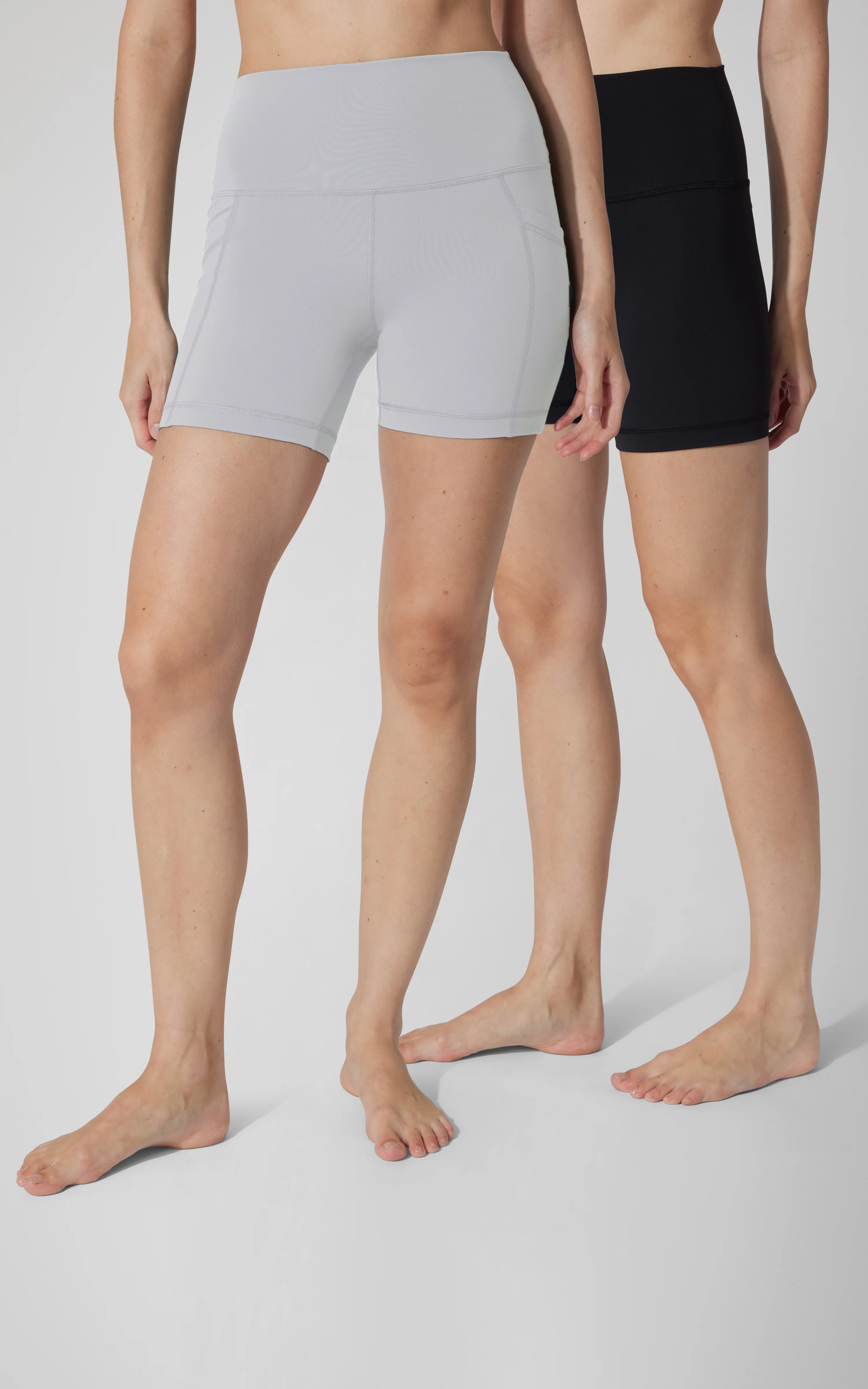 2 PK Lux 5" One Classic and One Pocketed  Shorts - Image 6