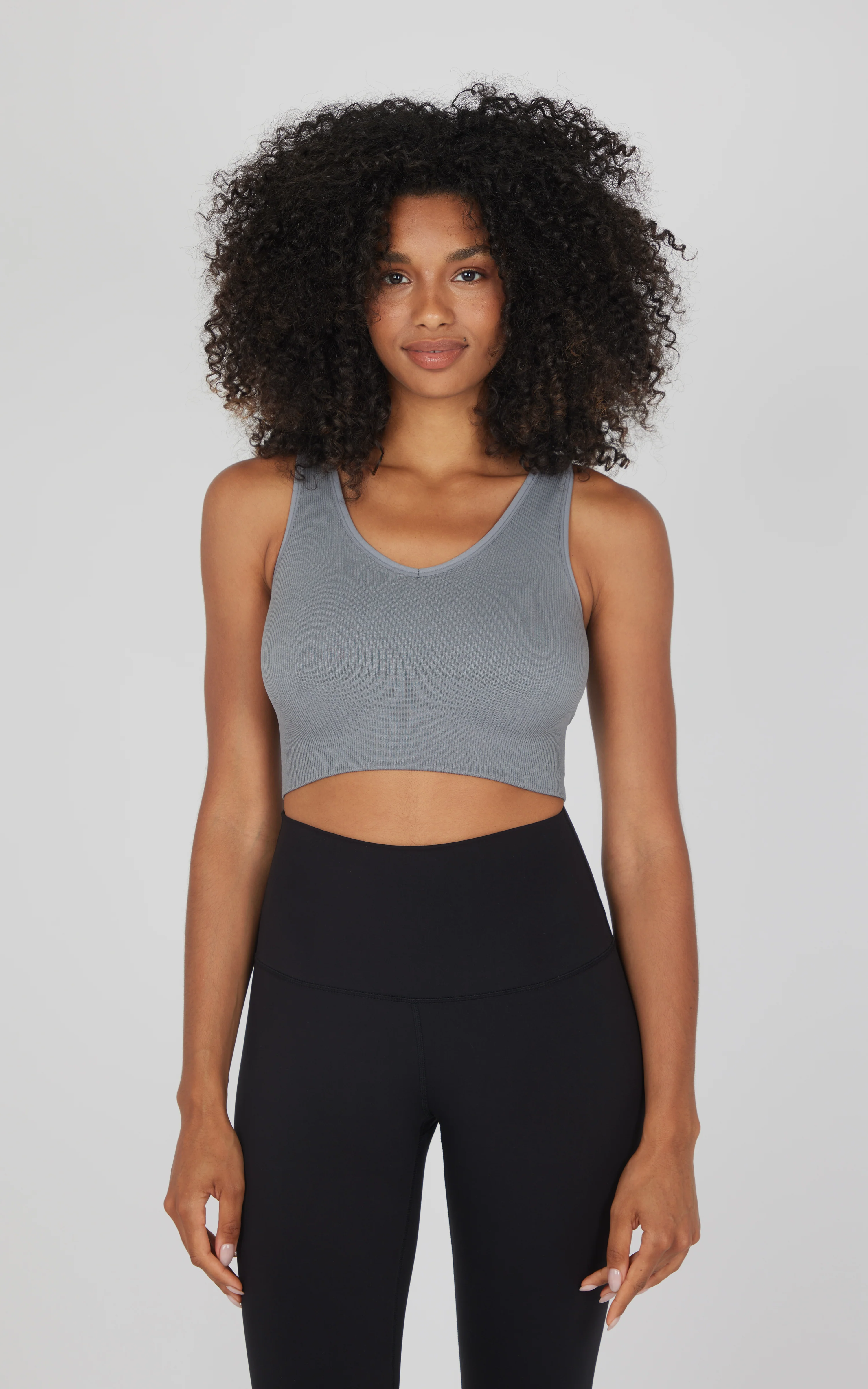 2 PK Ribbed V-Neck Tank Top - Image 29
