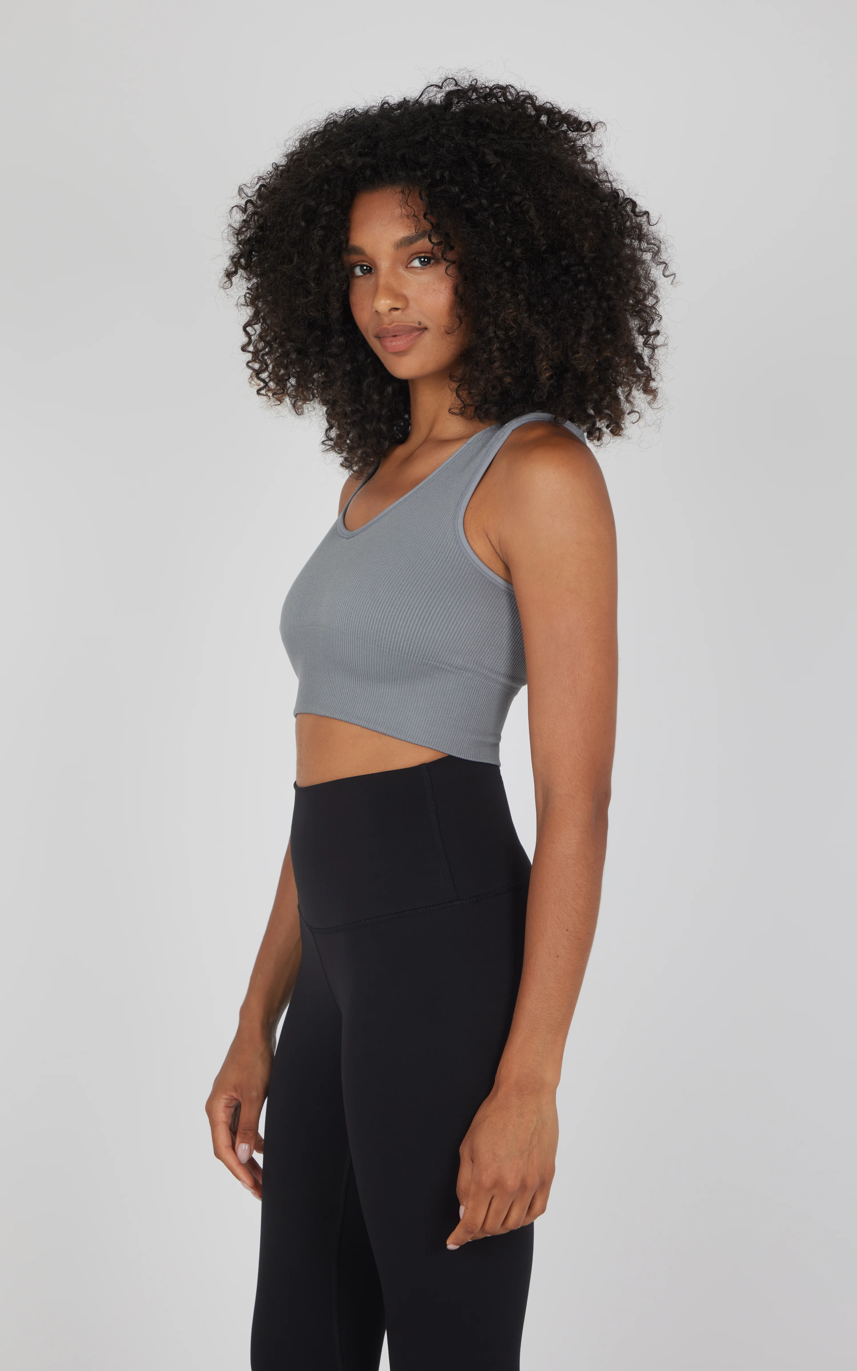 2 PK Ribbed V-Neck Tank Top - Image 30