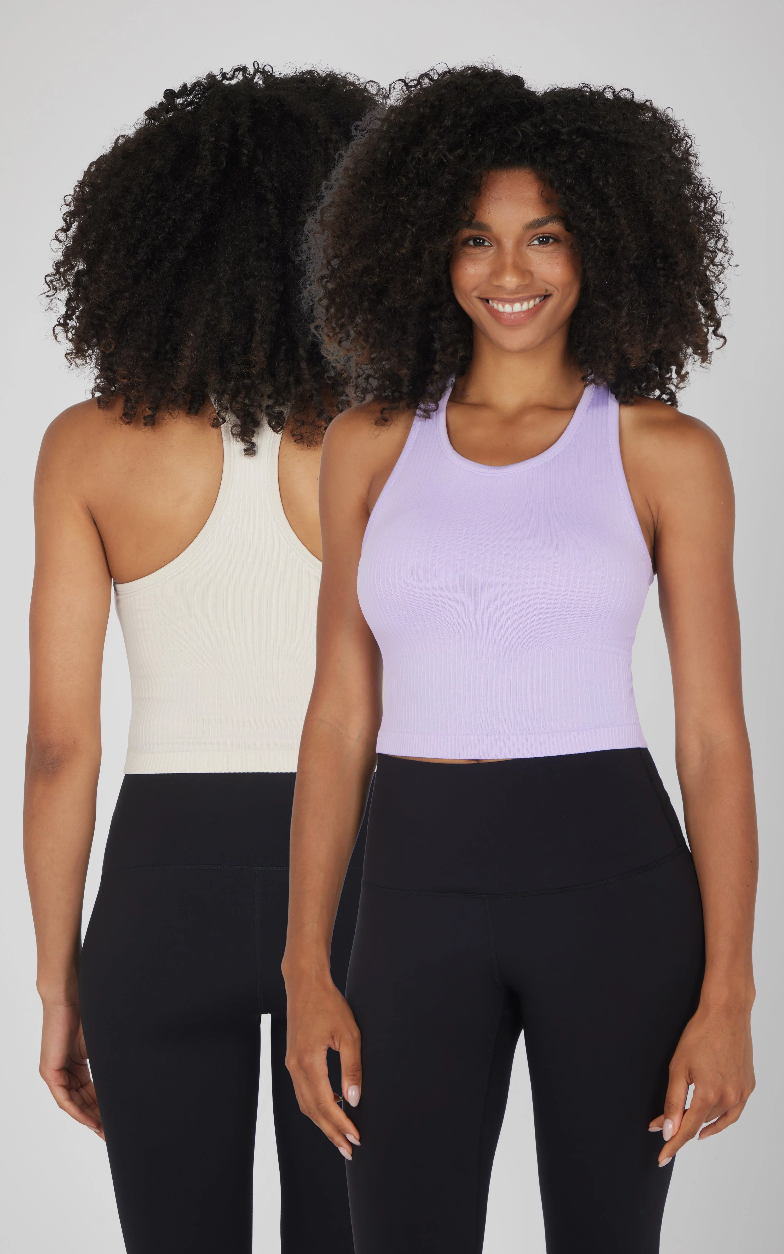 2 PK Racerback Tank with Built in Bra - Image 16