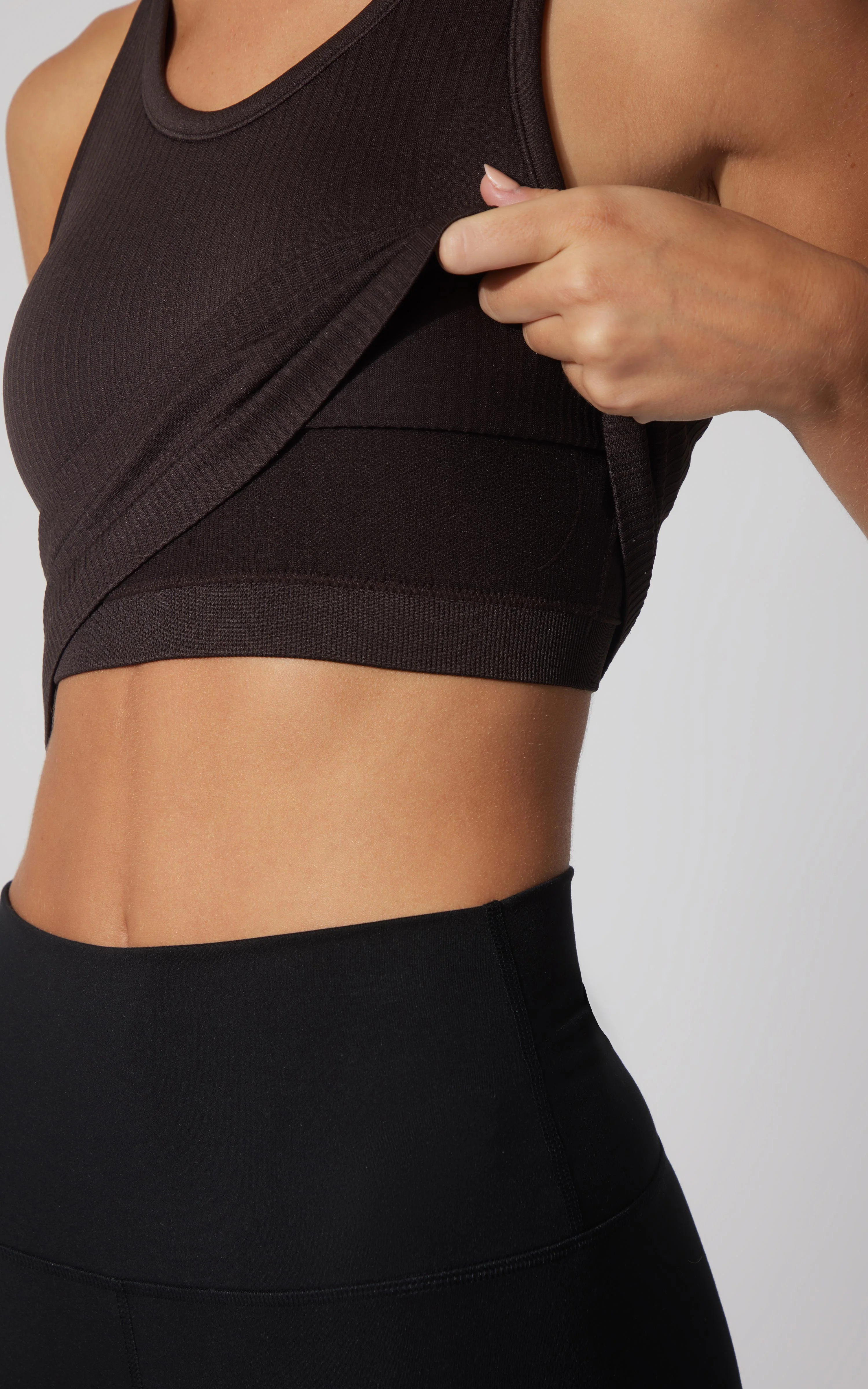 2 PK Racerback Tank with Built in Bra - Image 3