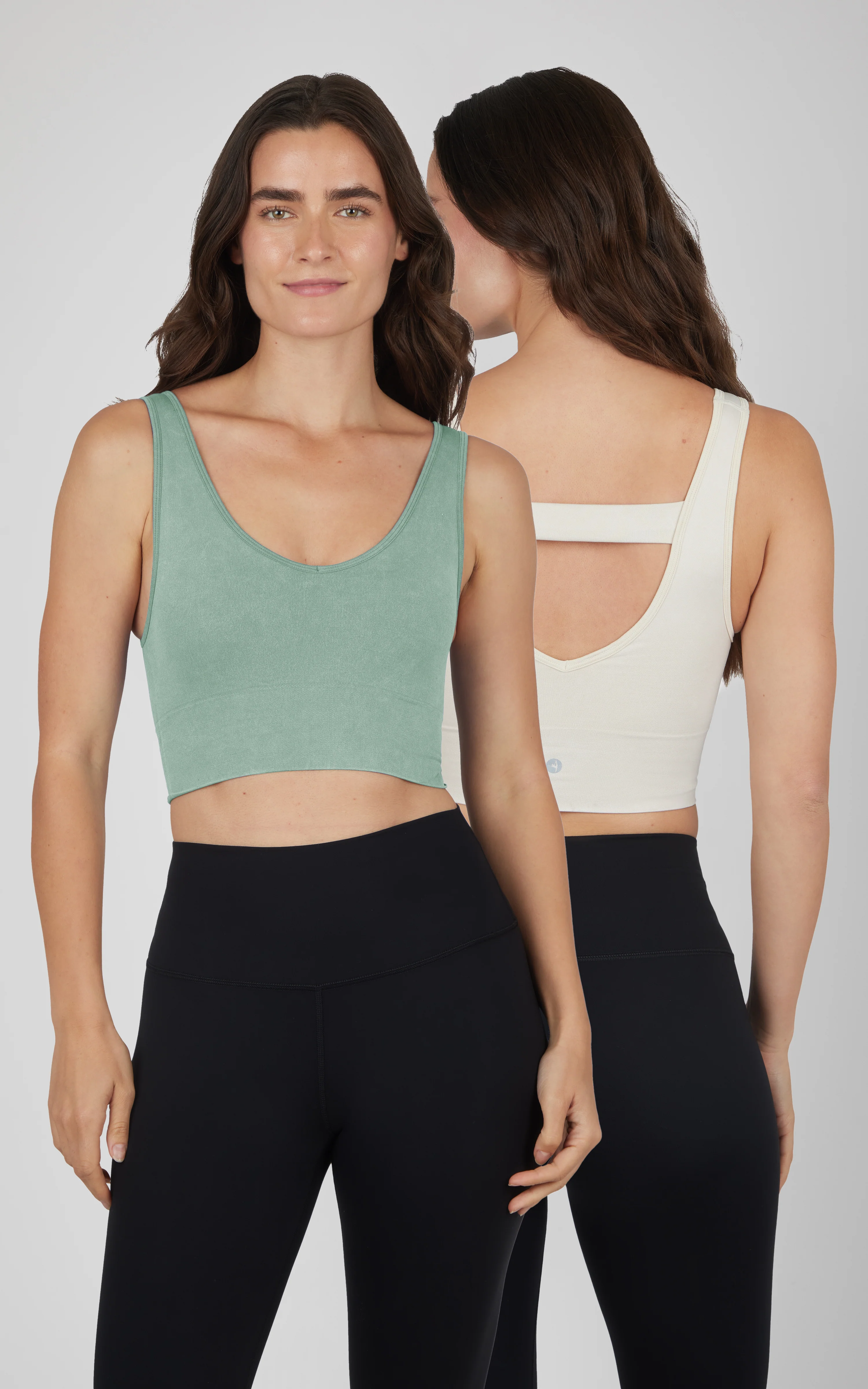 2 PK Stone Wash Bra Tank - Image 6