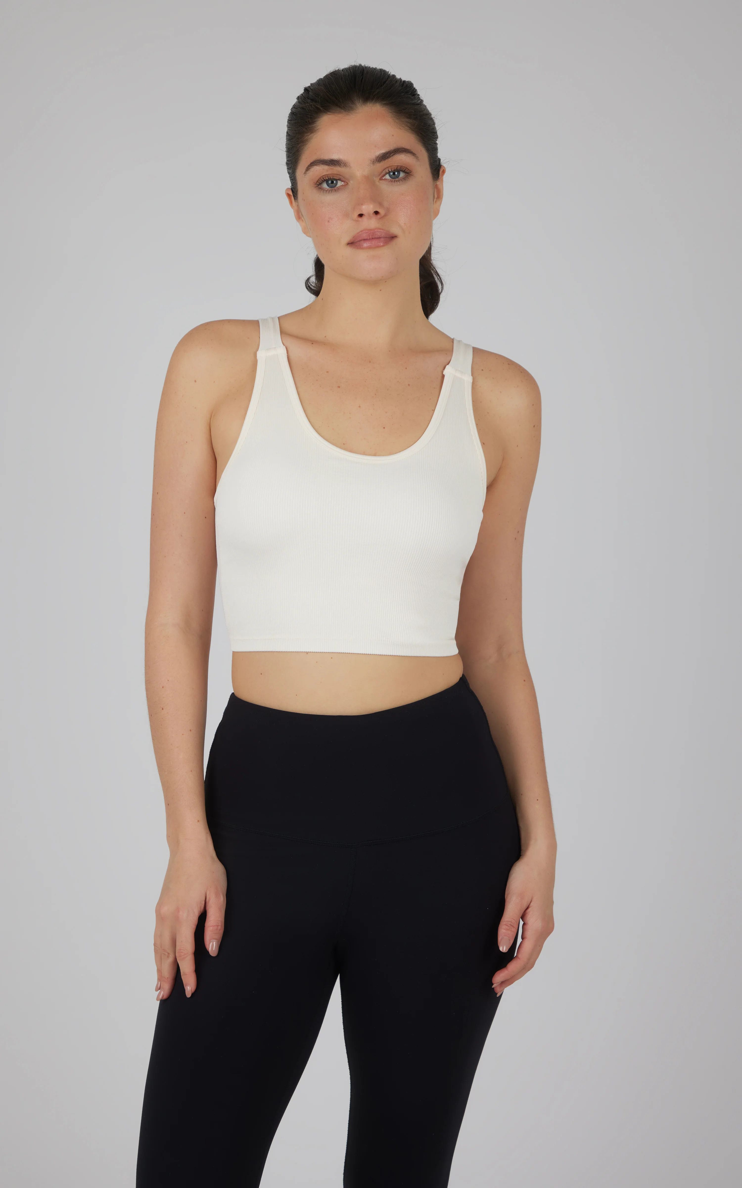 Stonewash 2 PK Scoop Neck Bralette Tank - Image 4