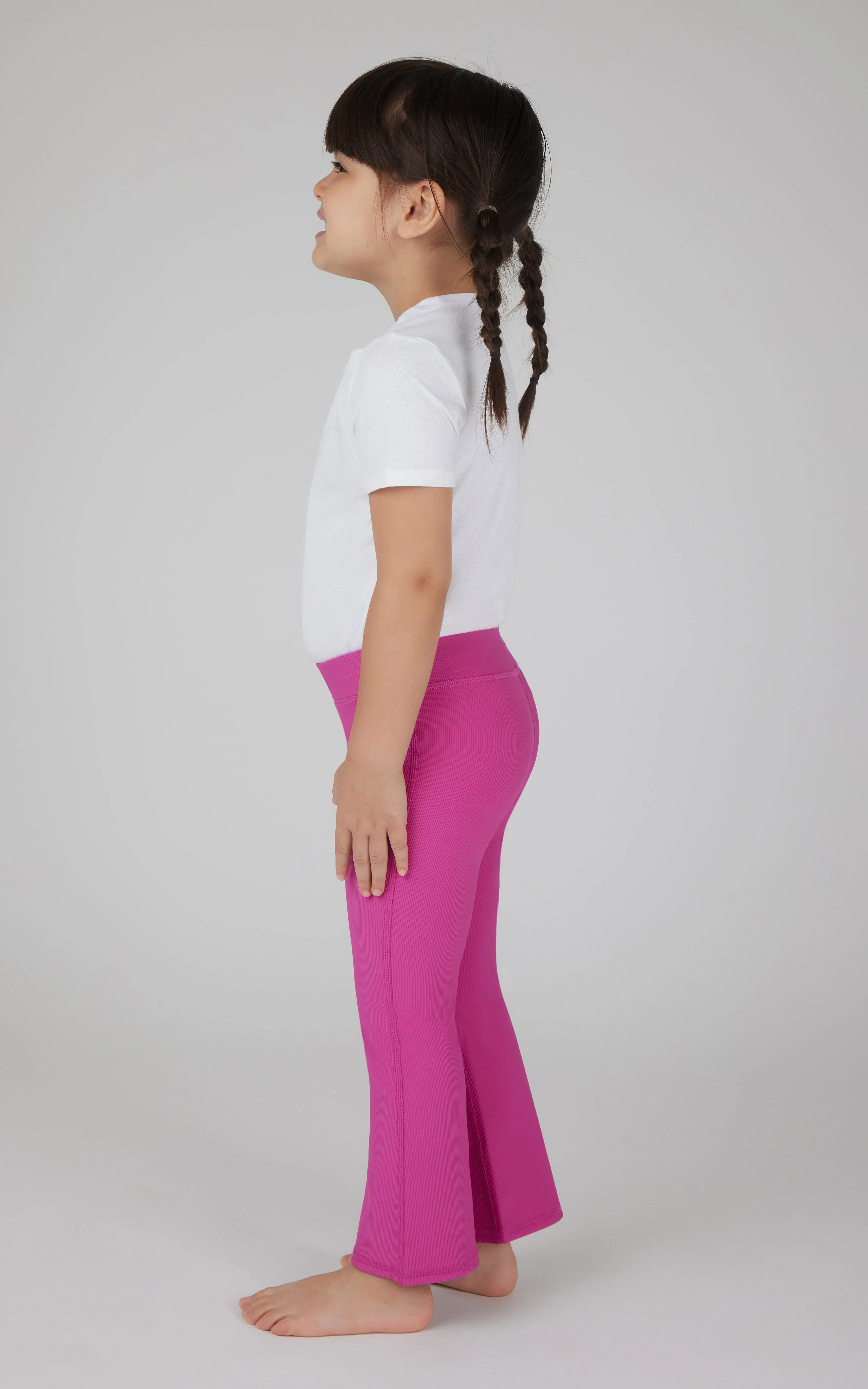 Toddler Girls 2 PK Ribbed Flared Pant - Image 11
