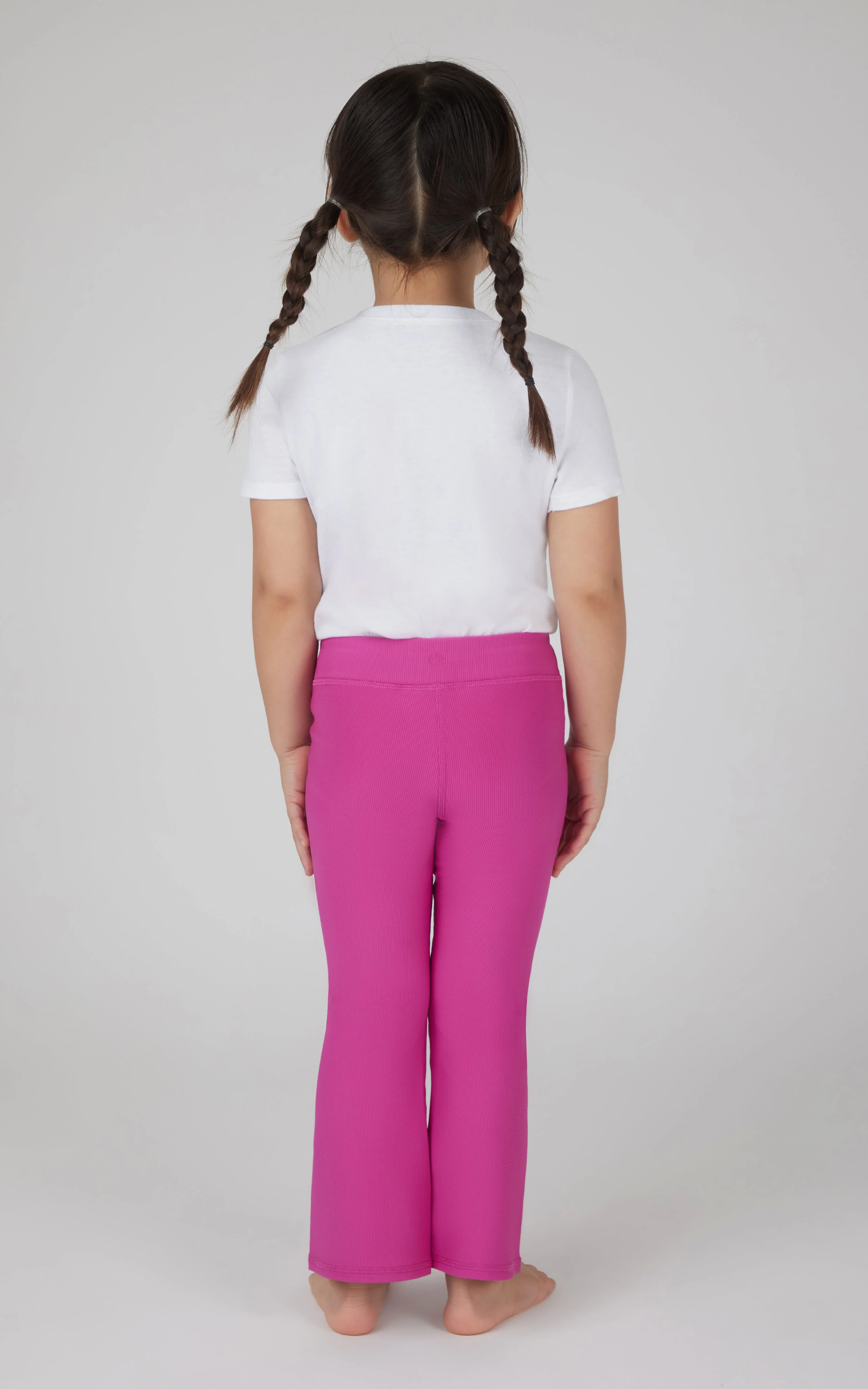 Toddler Girls 2 PK Ribbed Flared Pant - Image 12