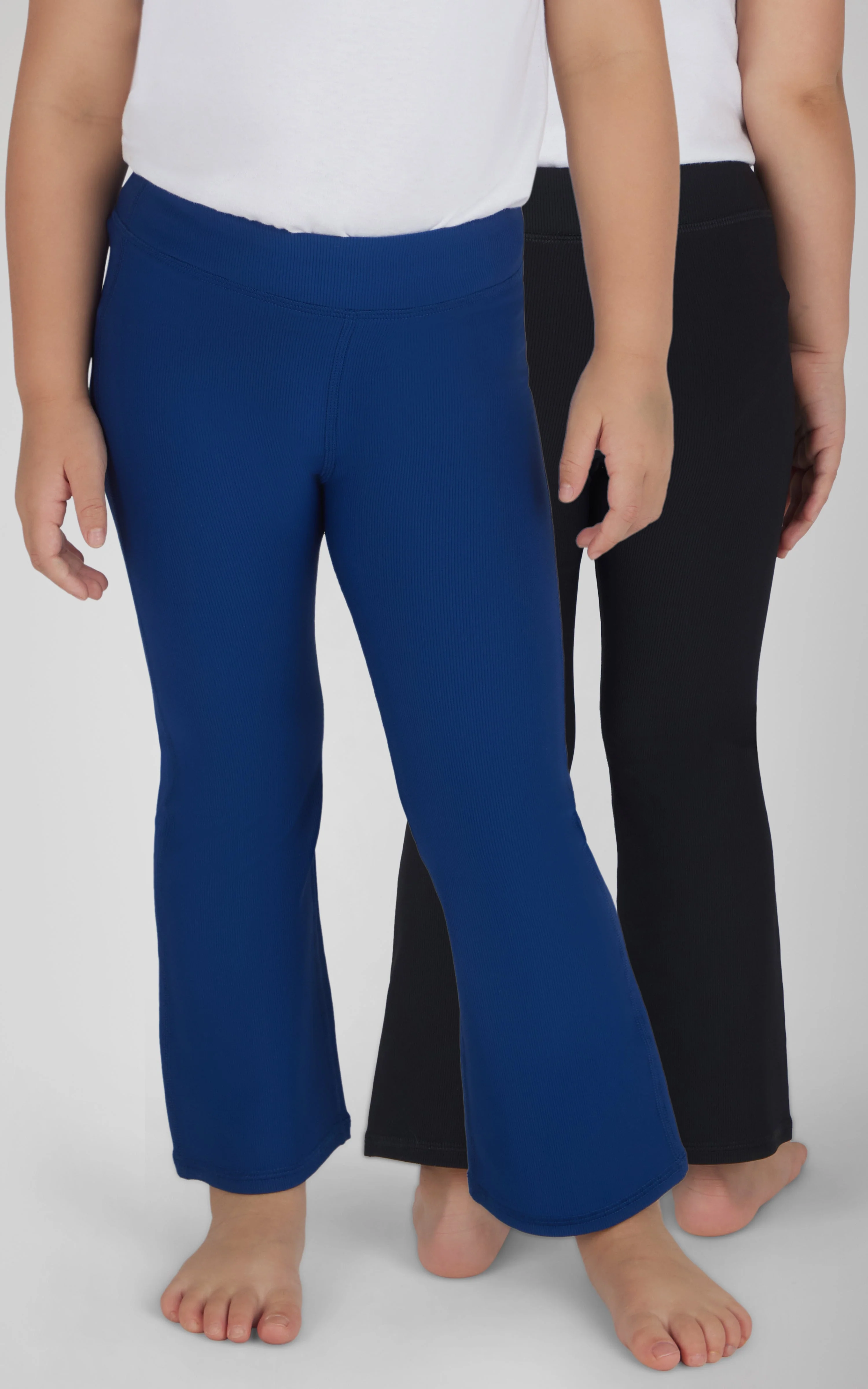 Toddler Girls 2 PK Ribbed Flared Pant - Image 13