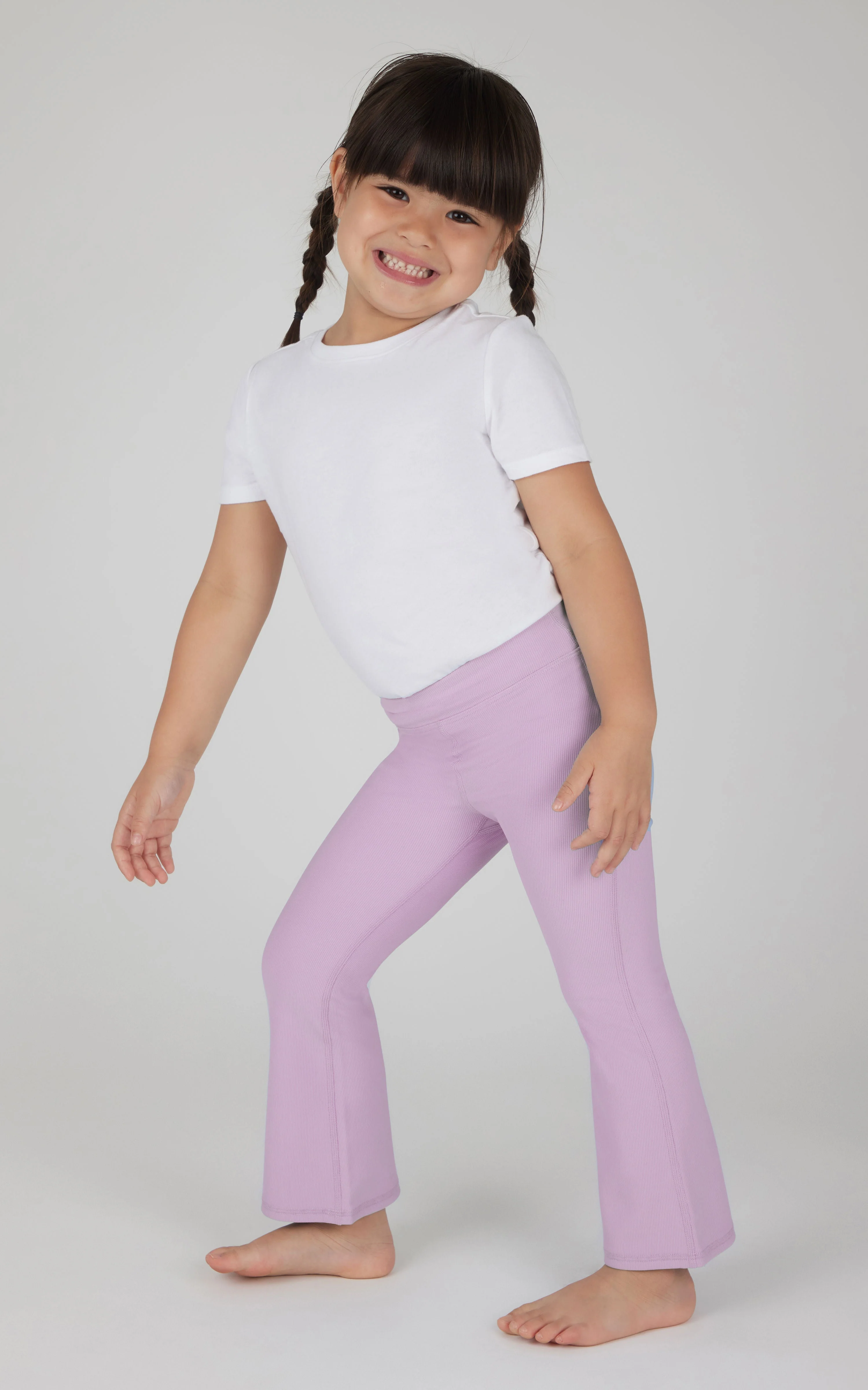 Toddler Girls 2 PK Ribbed Flared Pant - Image 22