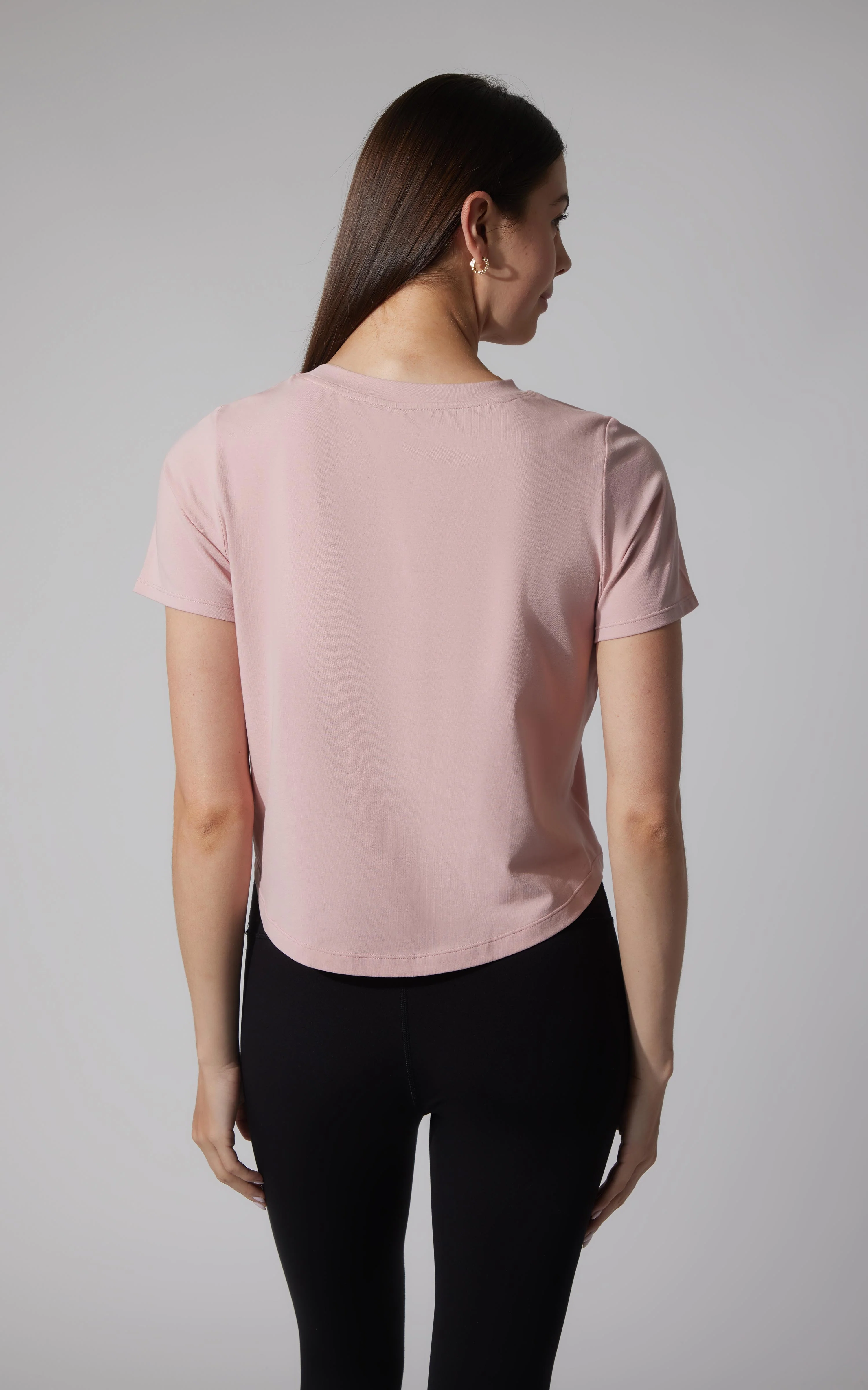 2 PK Airlite Cotton Boxy Cropped Short Sleeve Tee - Image 6