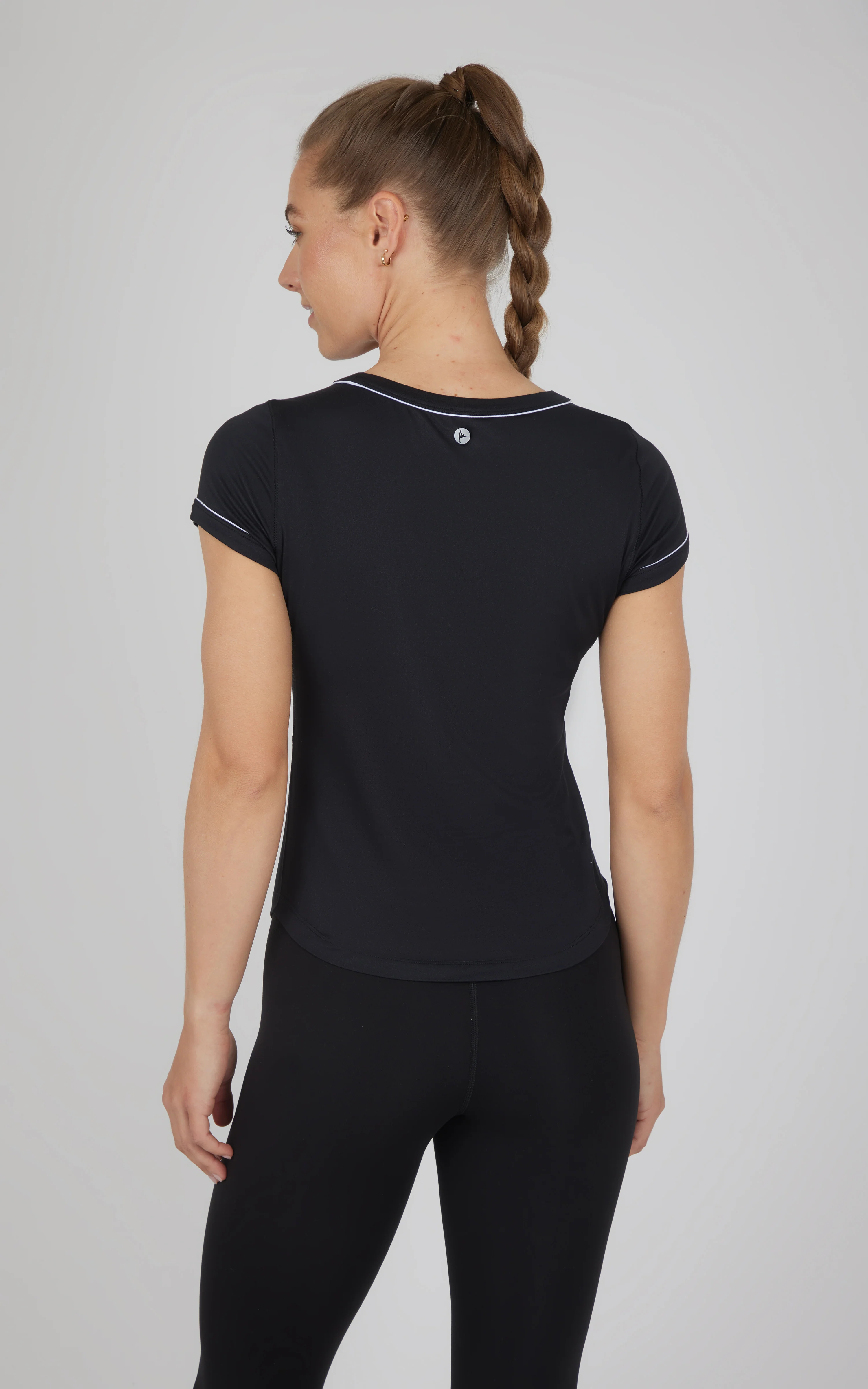 2 PK Super Soft Synergy High Crew Neck Short Sleeve Top and Crew Neck Top - Image 13