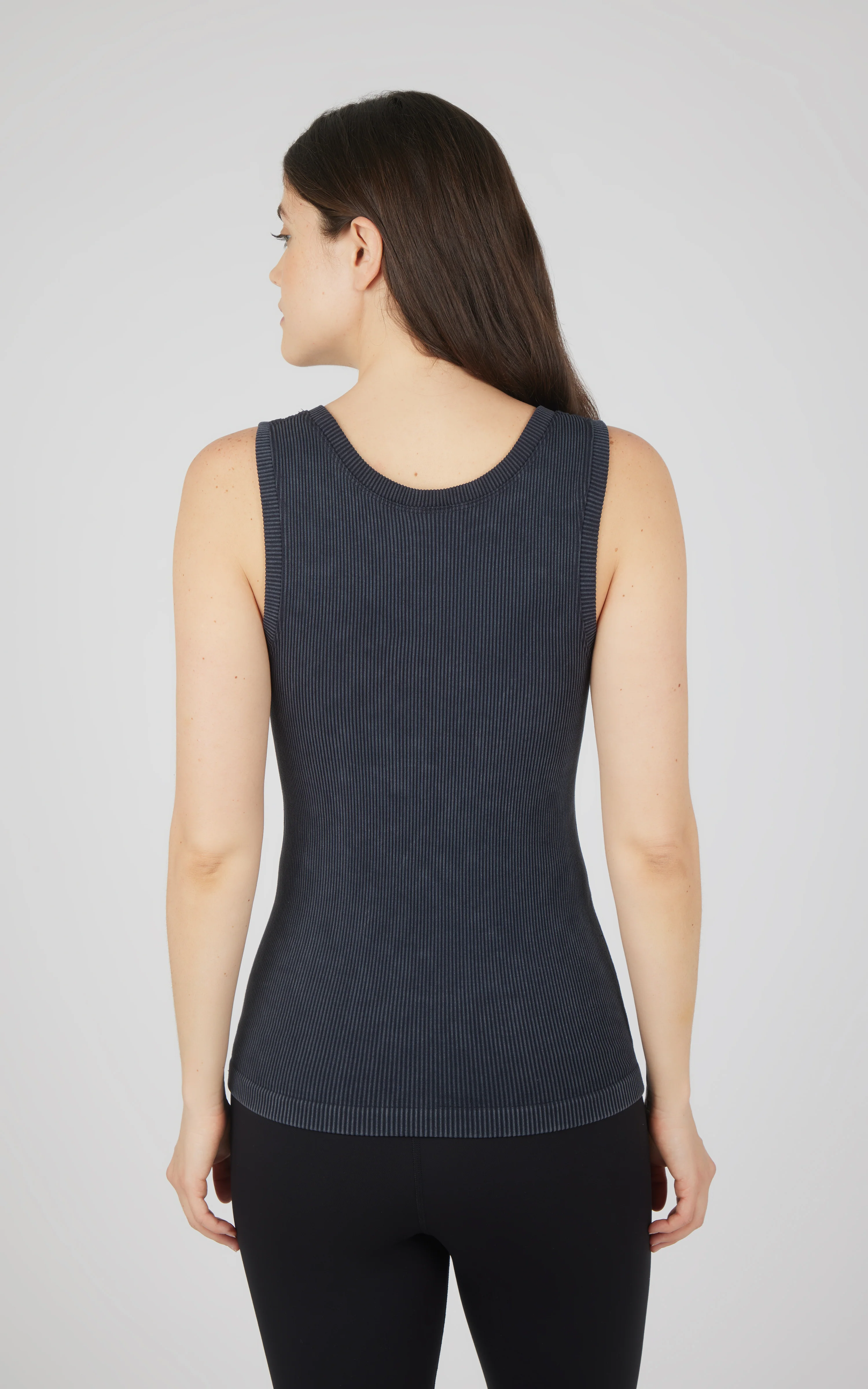 2 PK Stonewash Ribbed Seamless Tank - Image 14