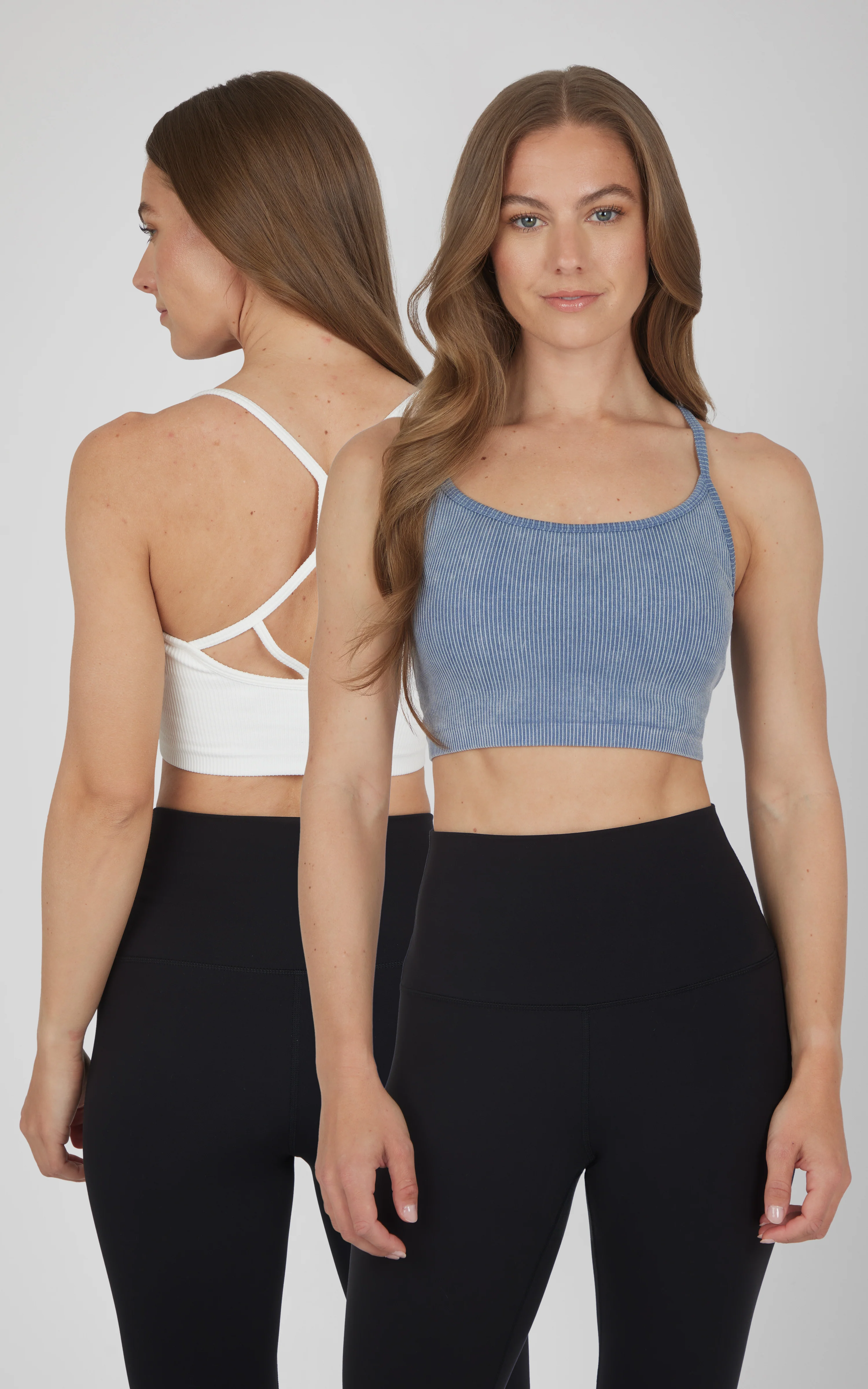 2 PK Ribbed Seamless Rosaline Bra - Image 12