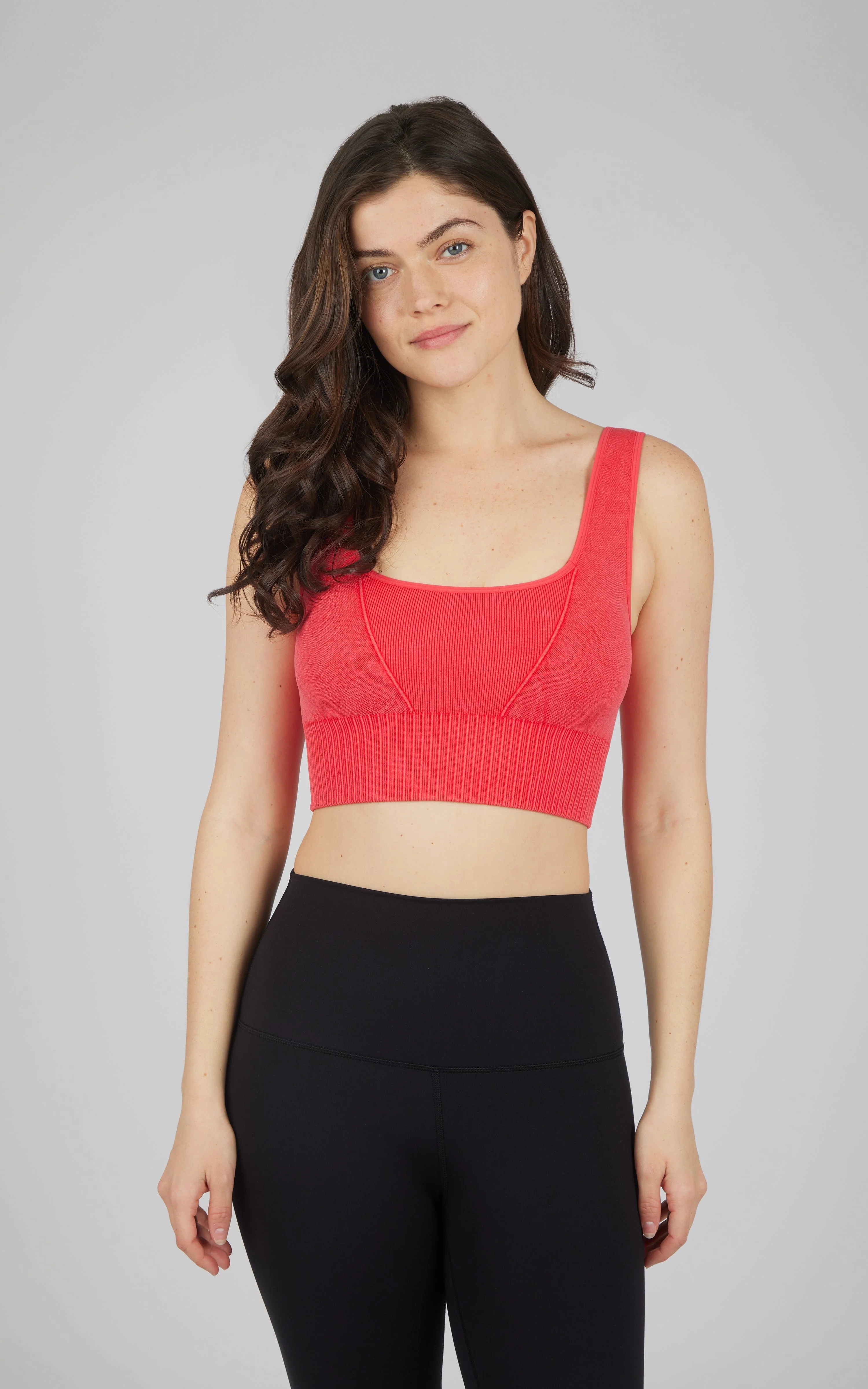 2 PK Stonewash Seamless Bra Tank - Image 12