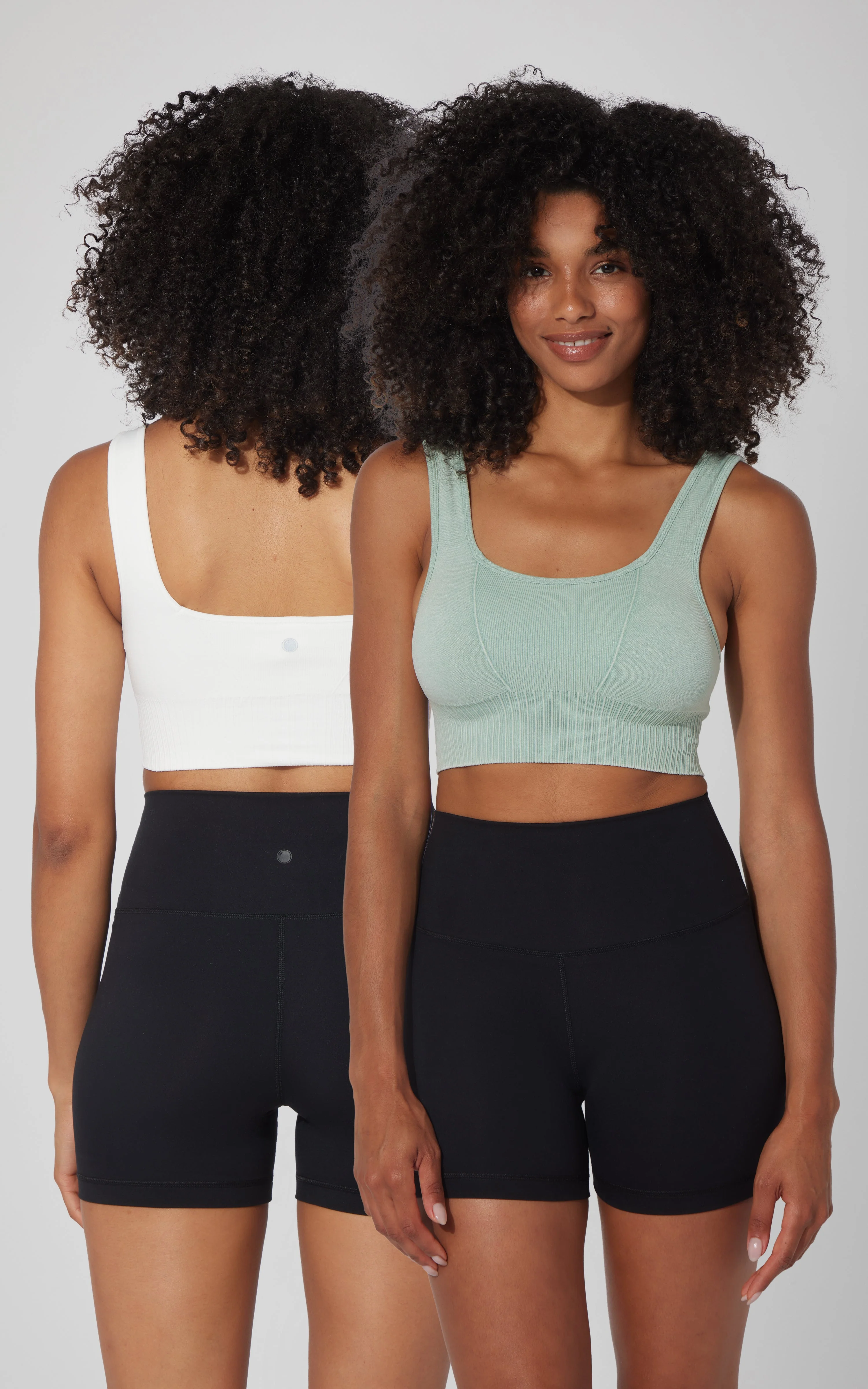 2 PK Stonewash Seamless Bra Tank - Image 18