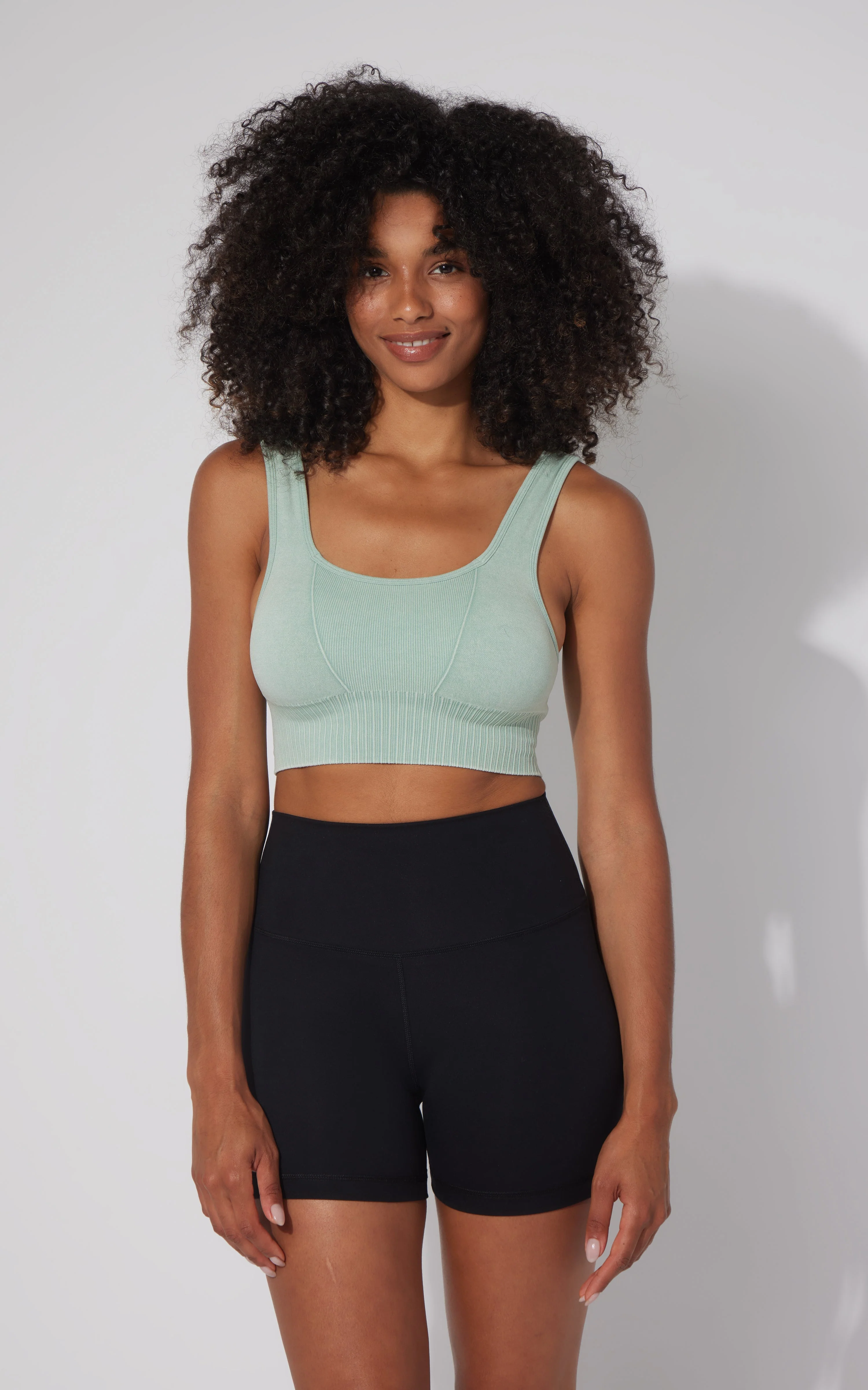 2 PK Stonewash Seamless Bra Tank - Image 19