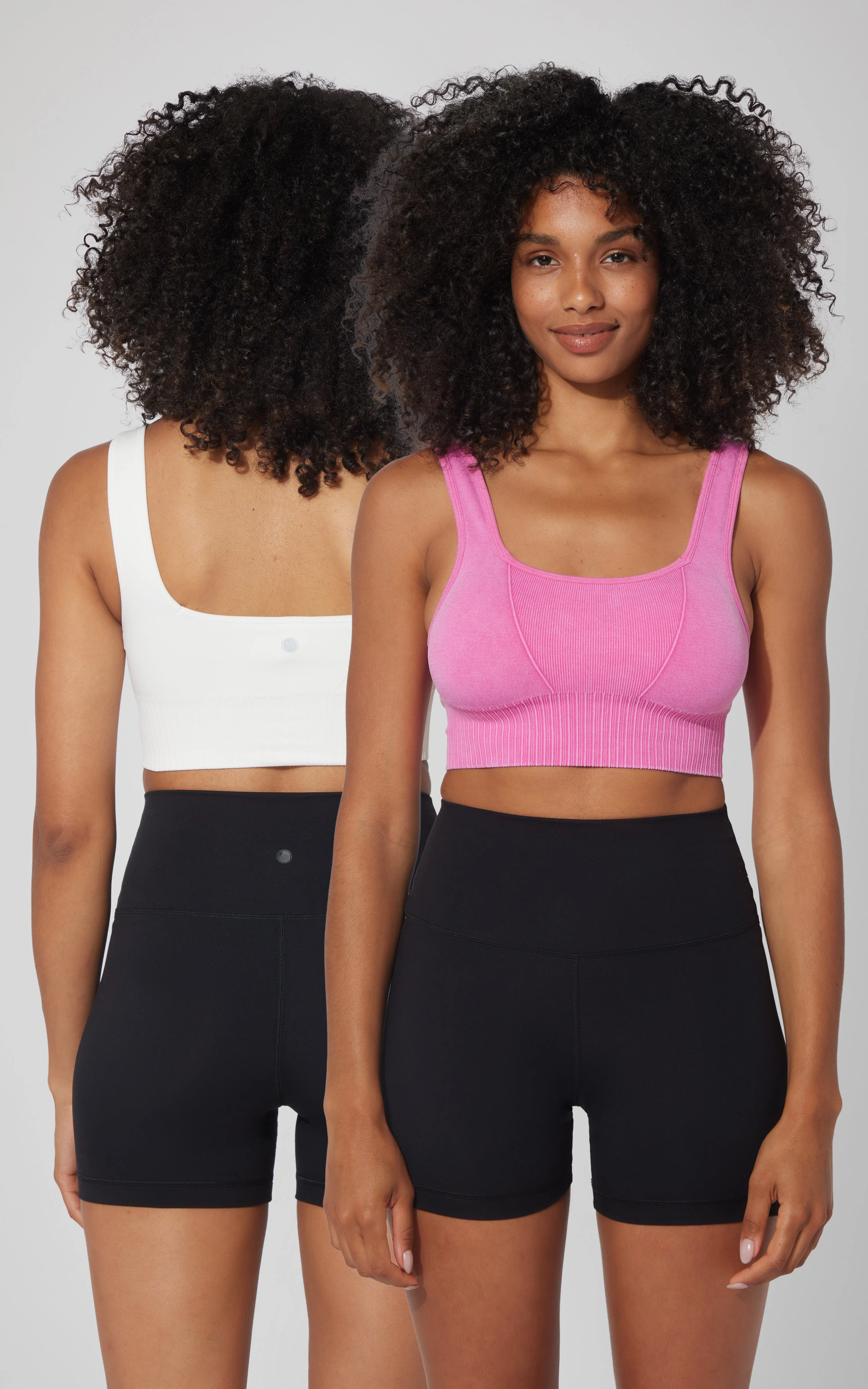 2 PK Stonewash Seamless Bra Tank - Image 21