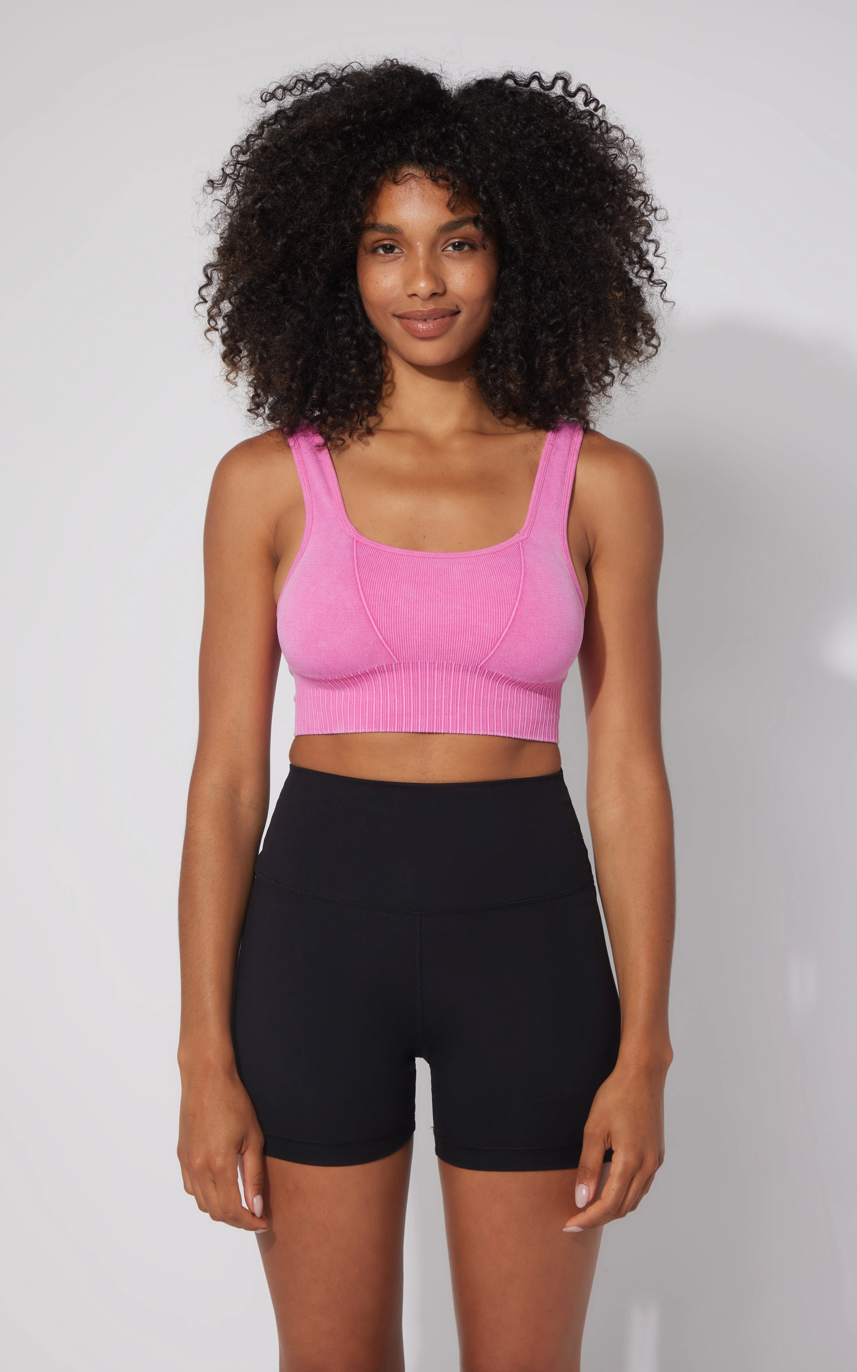 2 PK Stonewash Seamless Bra Tank - Image 22