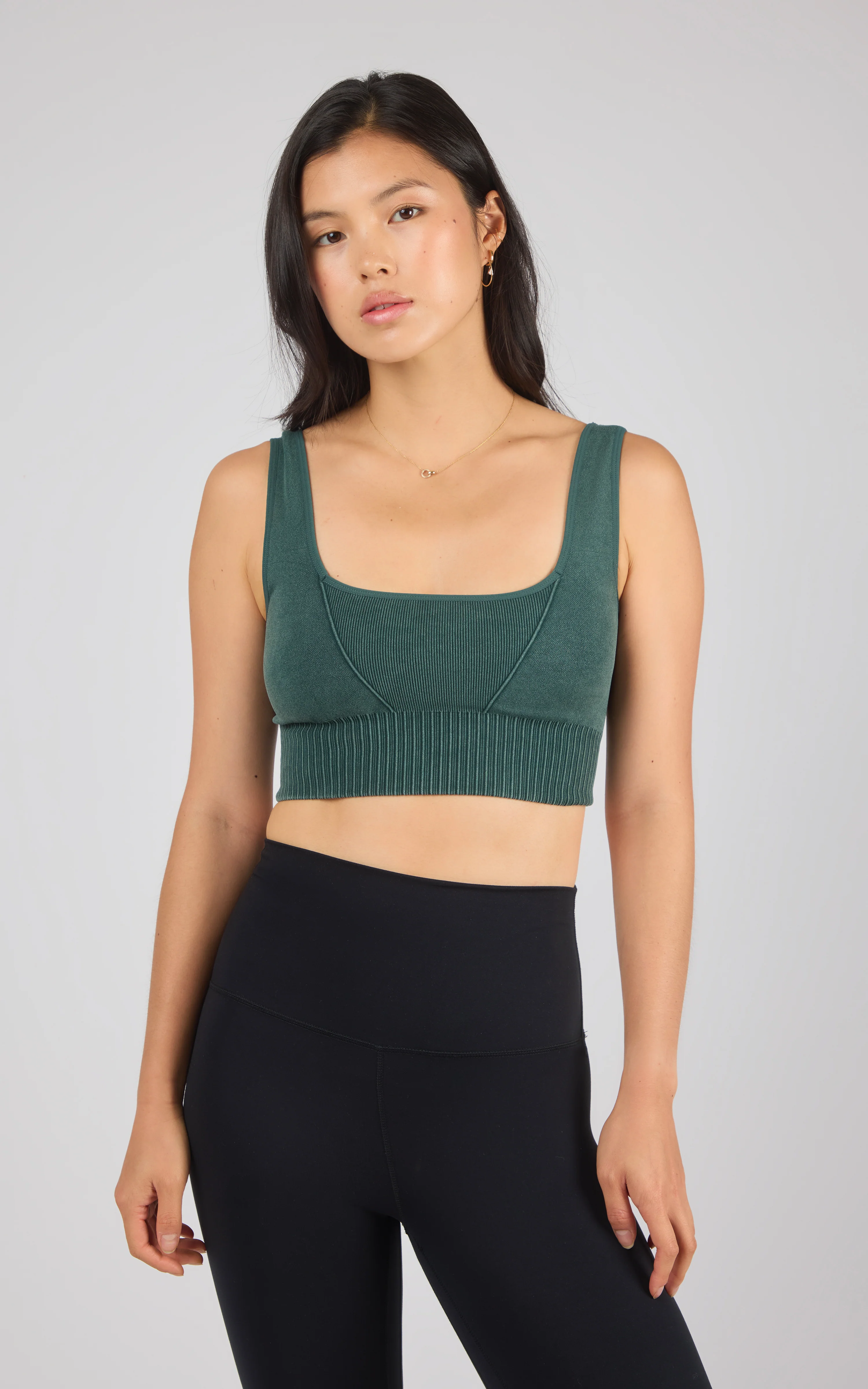 2 PK Stonewash Seamless Bra Tank - Image 31