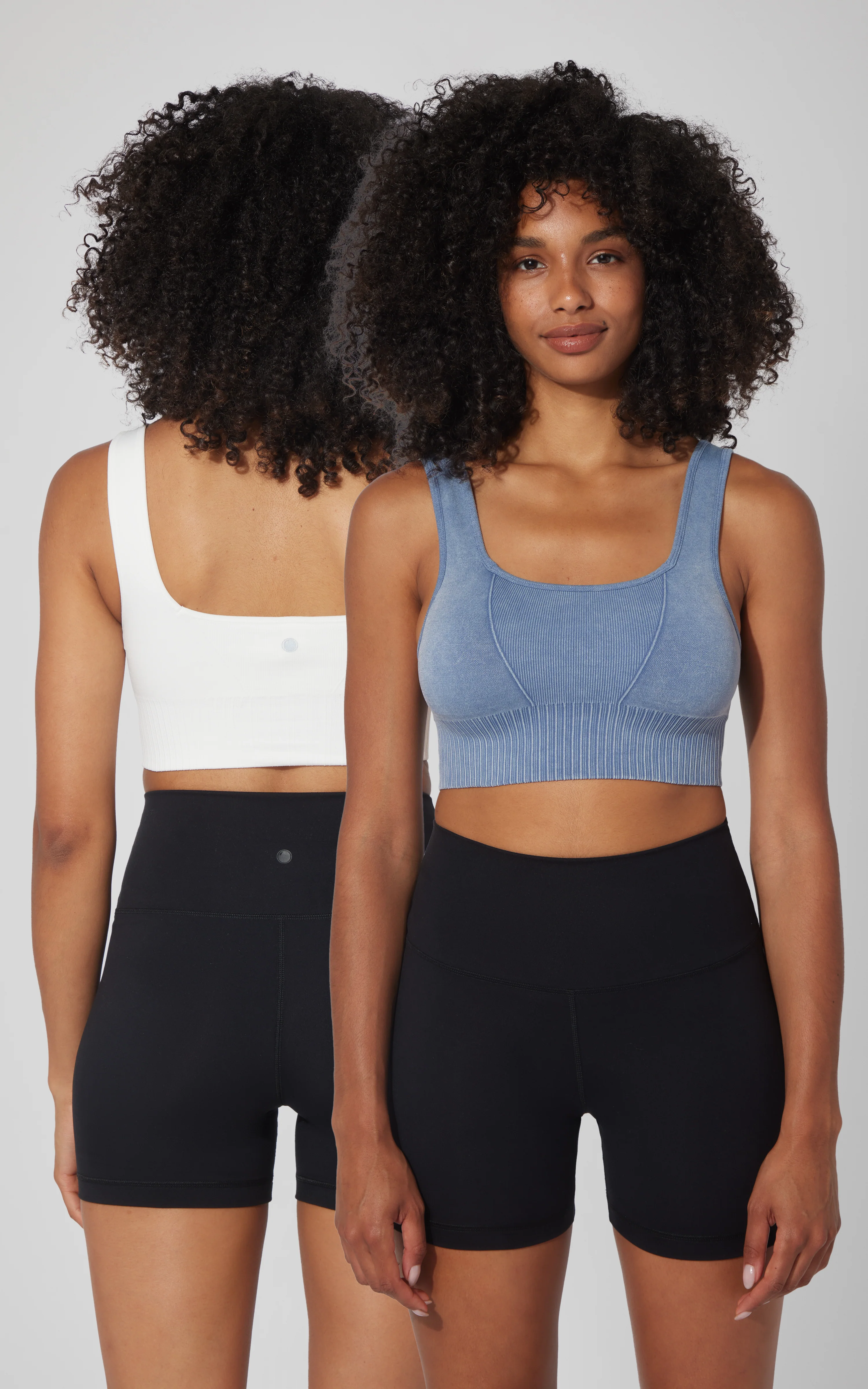 2 PK Stonewash Seamless Bra Tank - Image 39