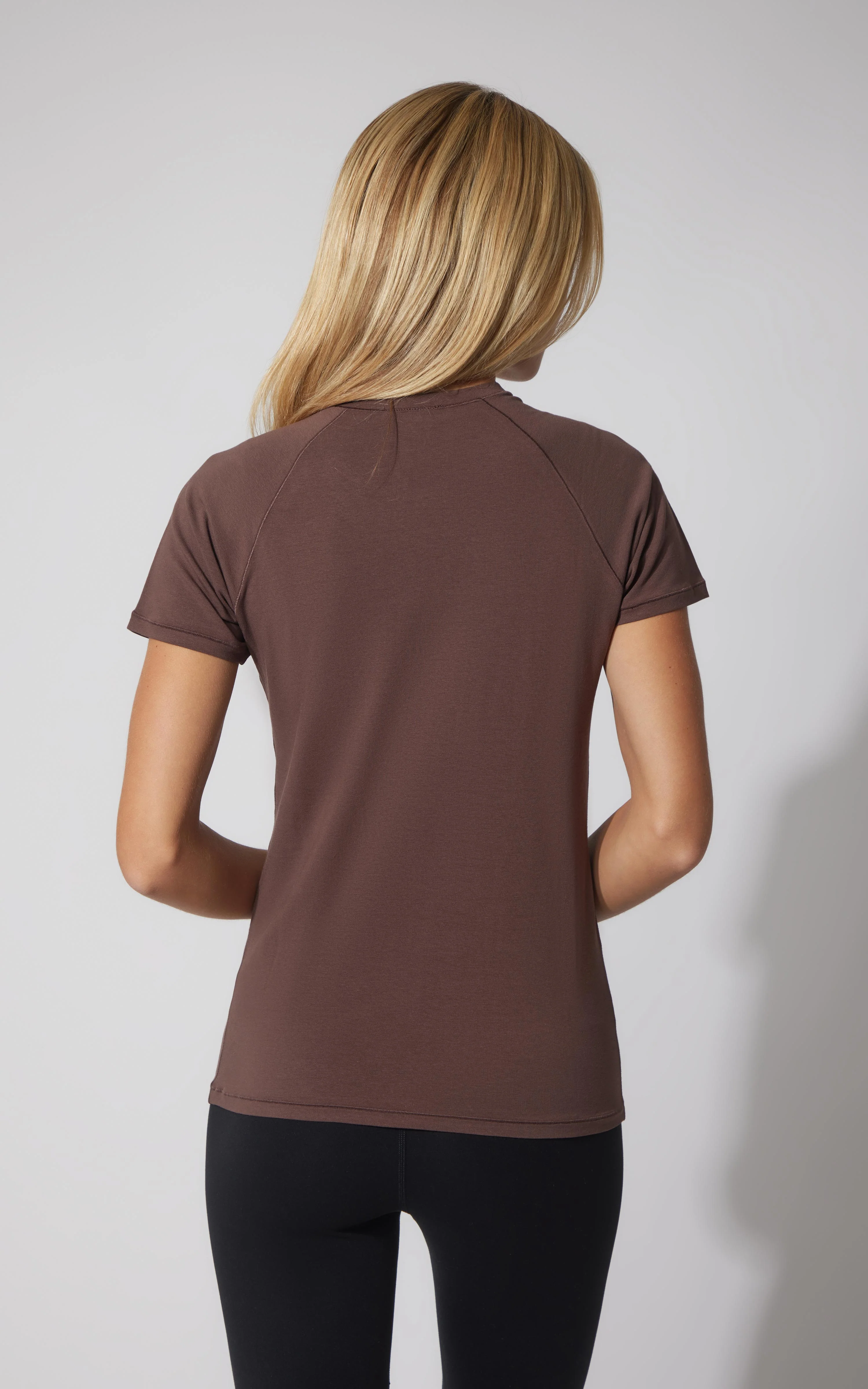 2 PK Vintage Cotton Crew Neck Short Sleeve Top - Image 11
