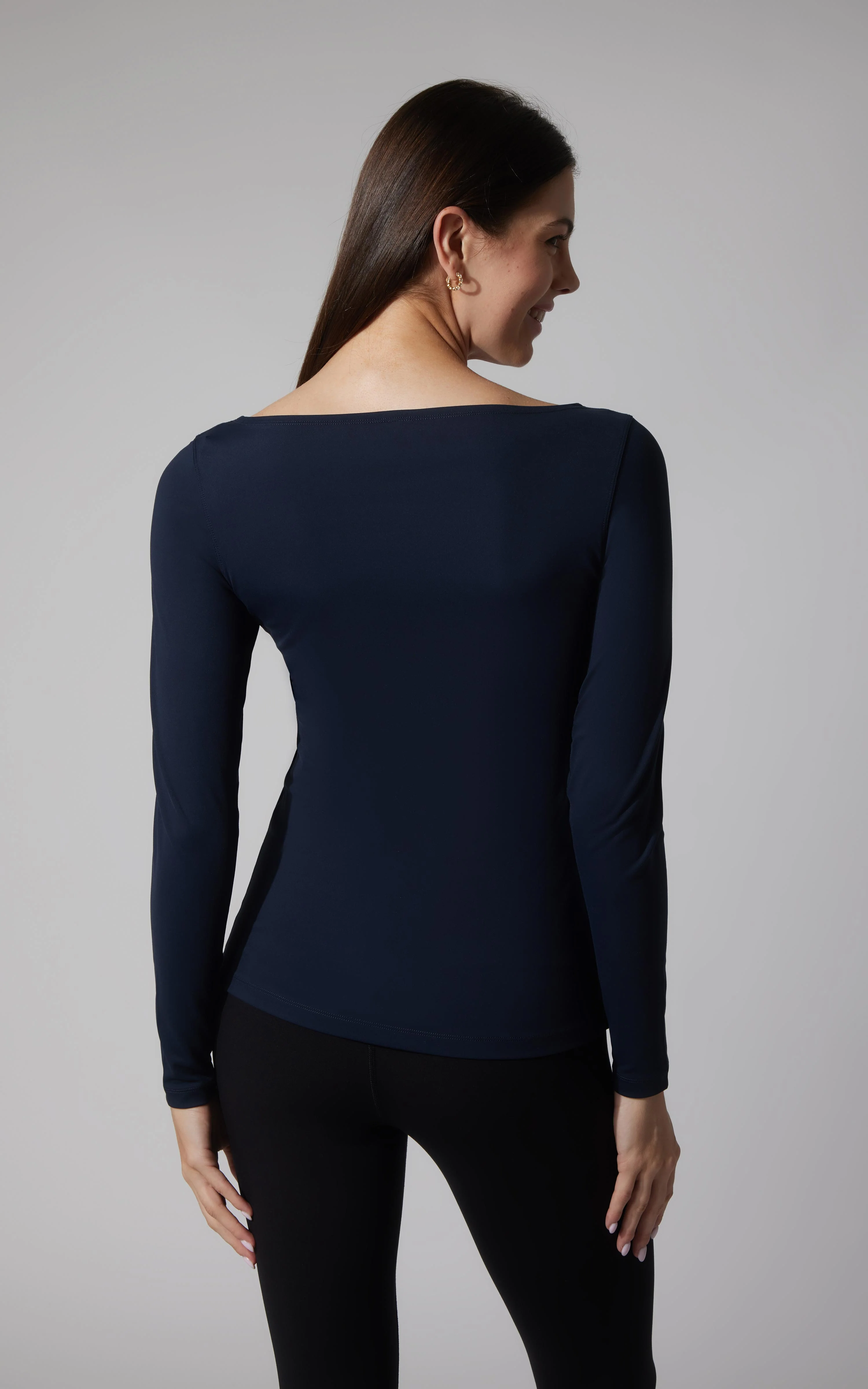 2 PK Zenly Boat Neck Long Sleeve Top - Image 8
