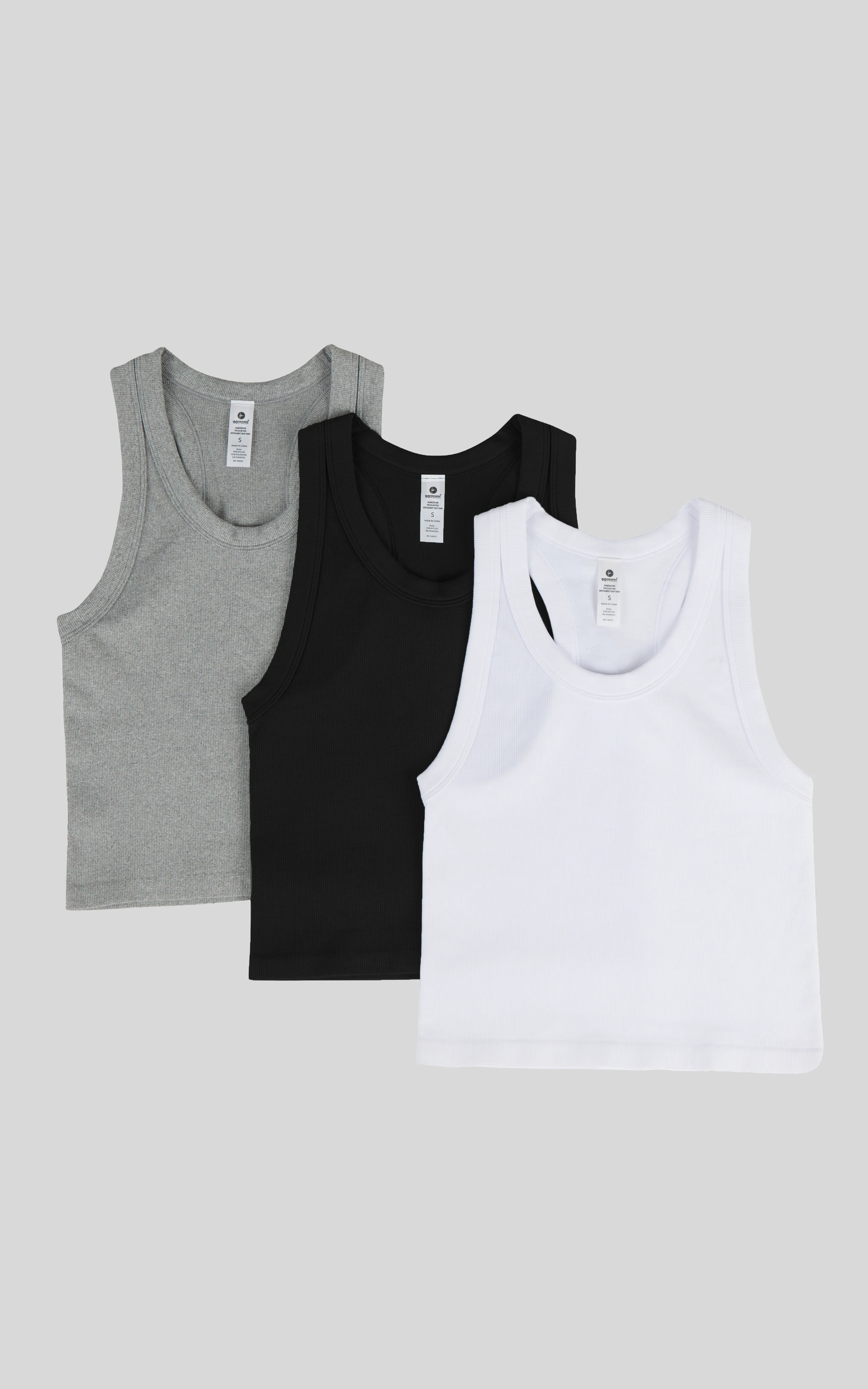 3 PK Ribbed Racerback Tank - Image 21