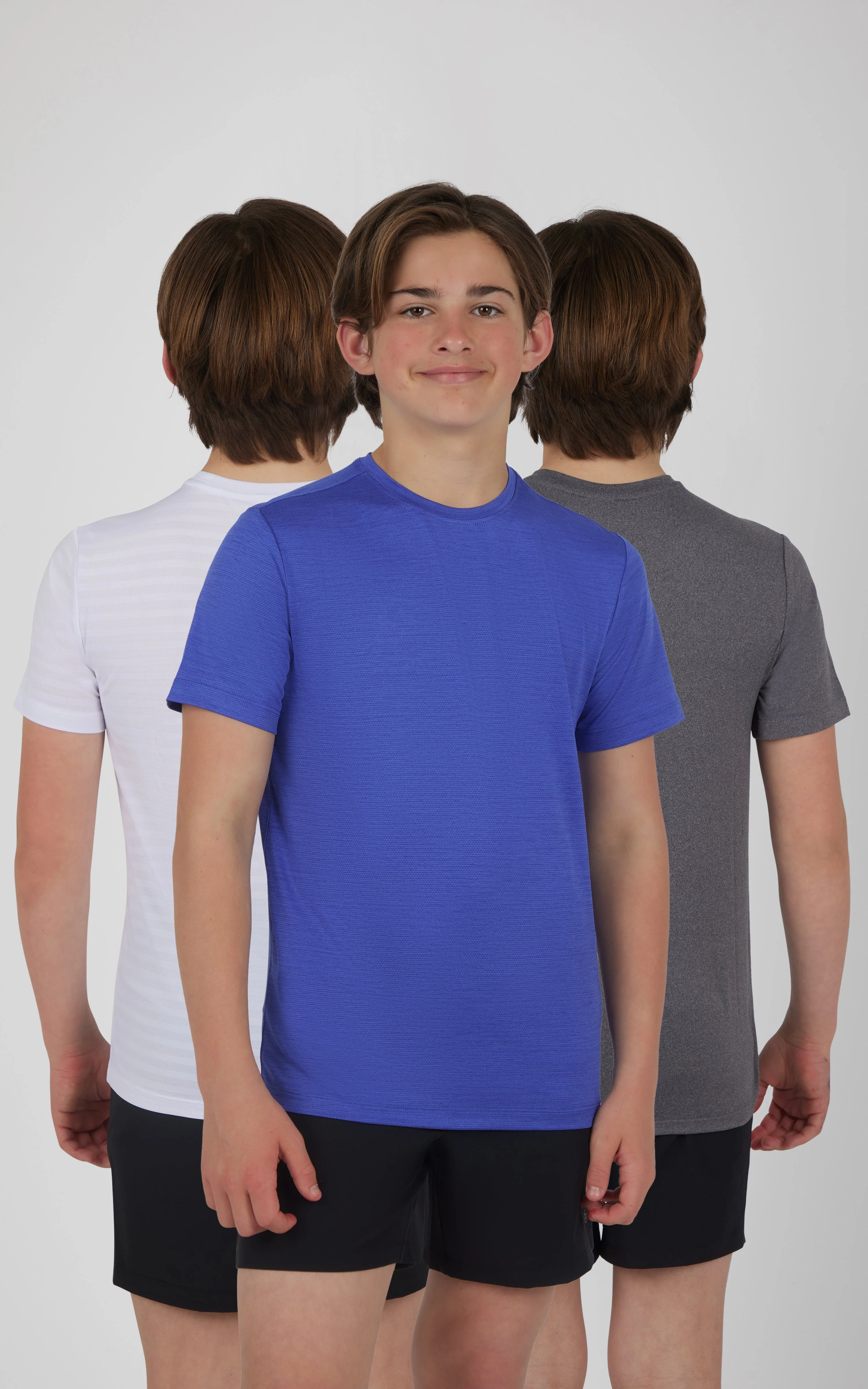Boy's 3 PK Mesh Performance Tee - Image 41