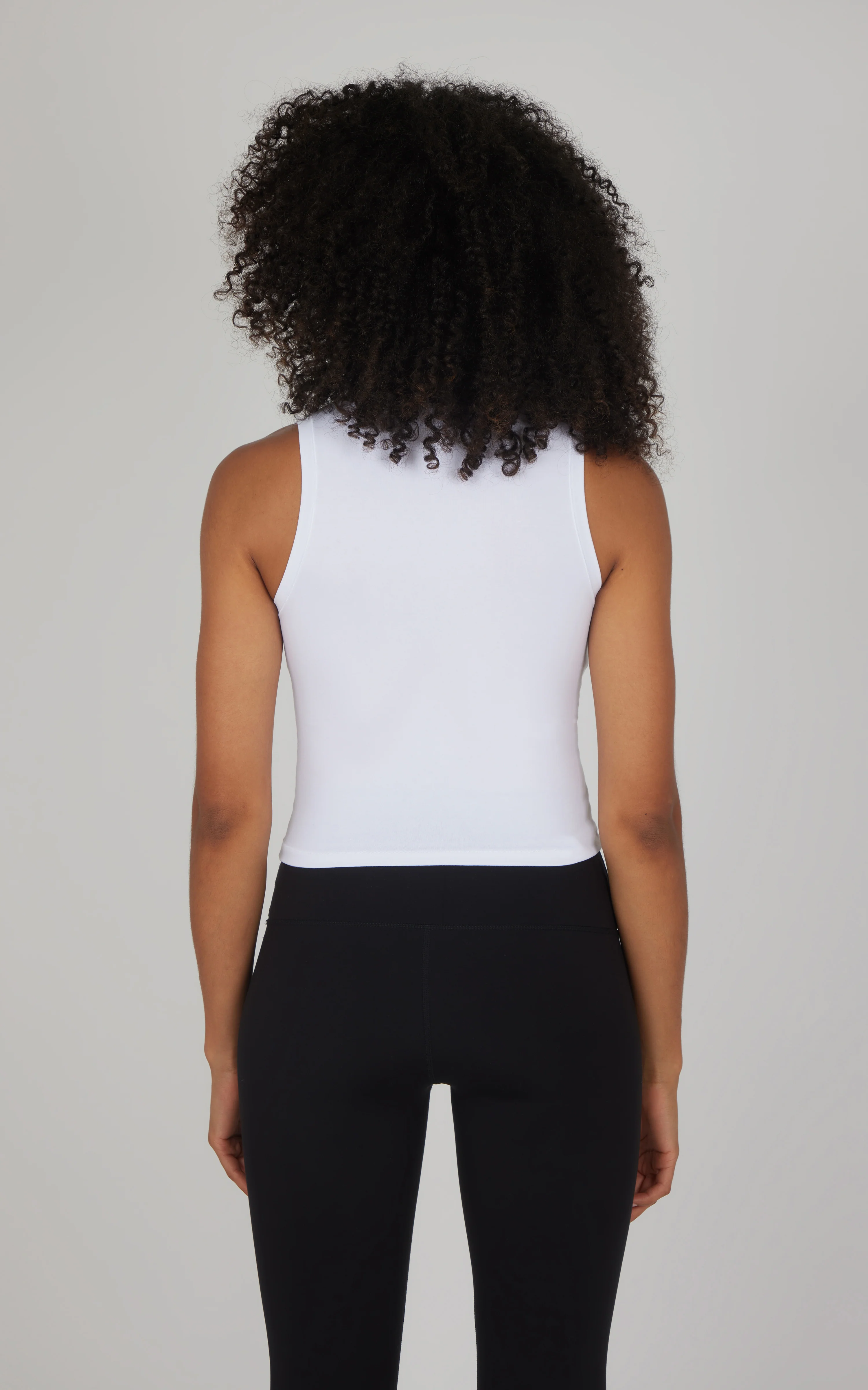Airlite Cotton Mock Neck Tank - Image 6