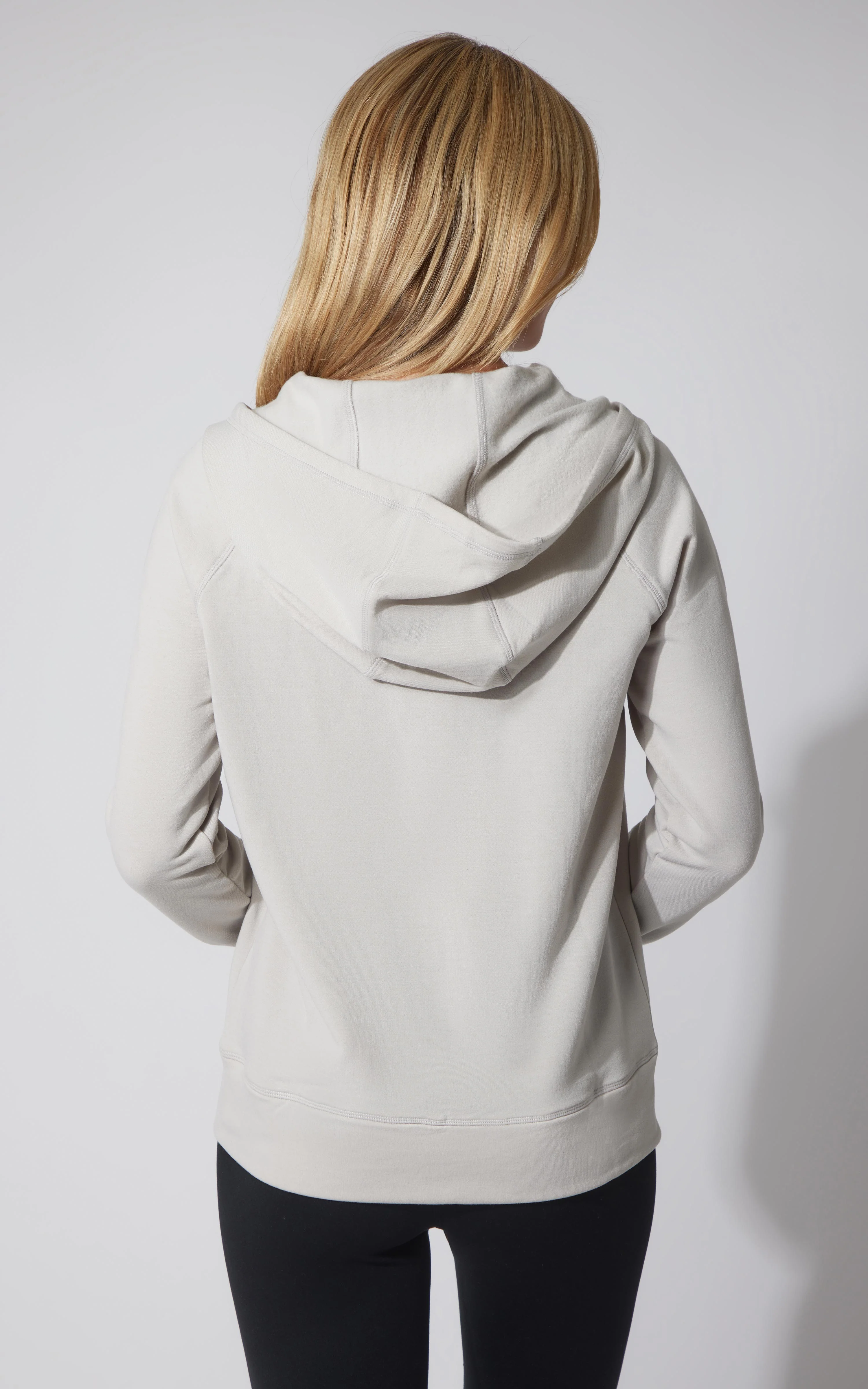 Brushed Terry Hoodie Jacket - Image 4