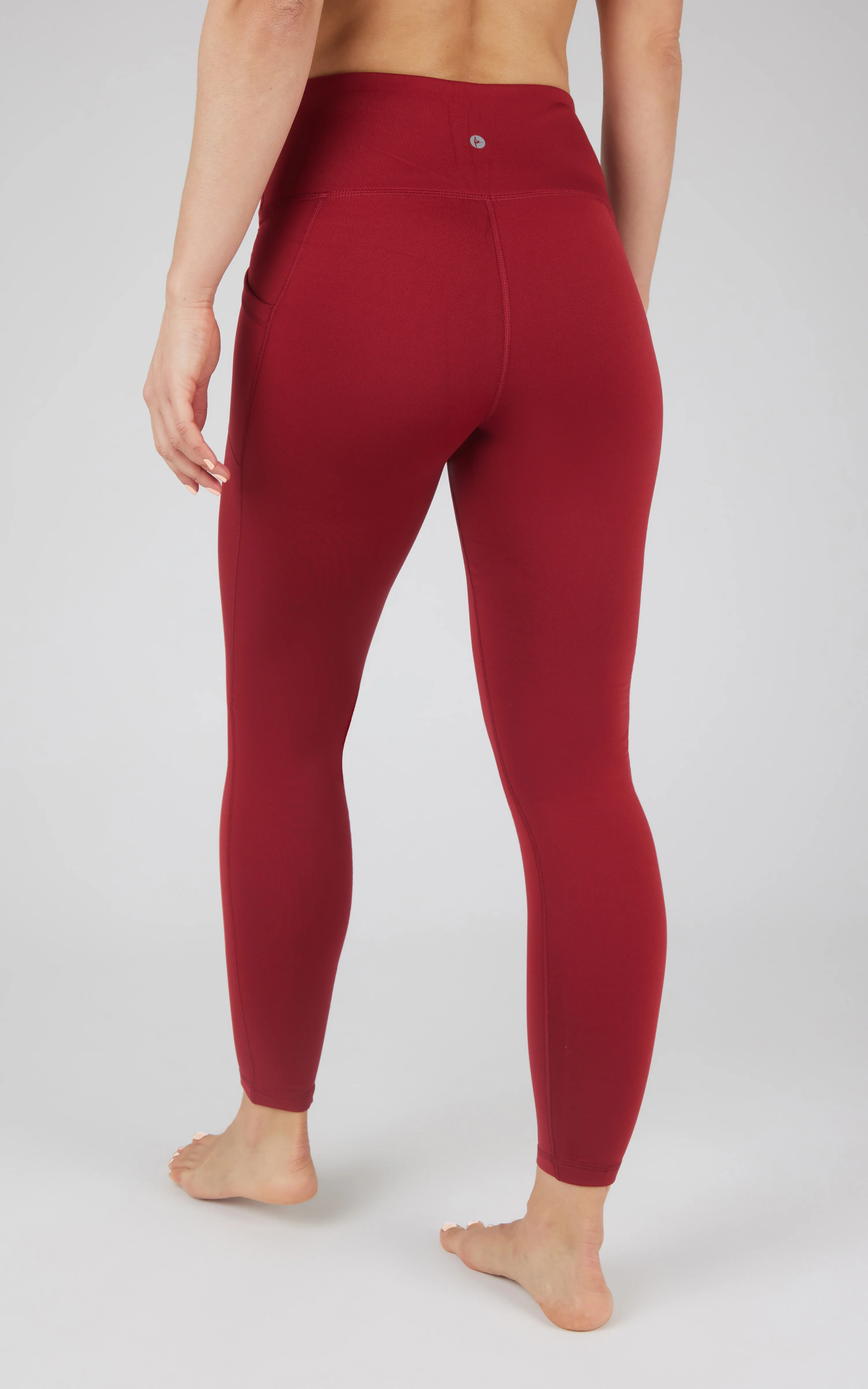 Cold Gear High Waist Fleece Lined Legging with Side Pockets - Image 18