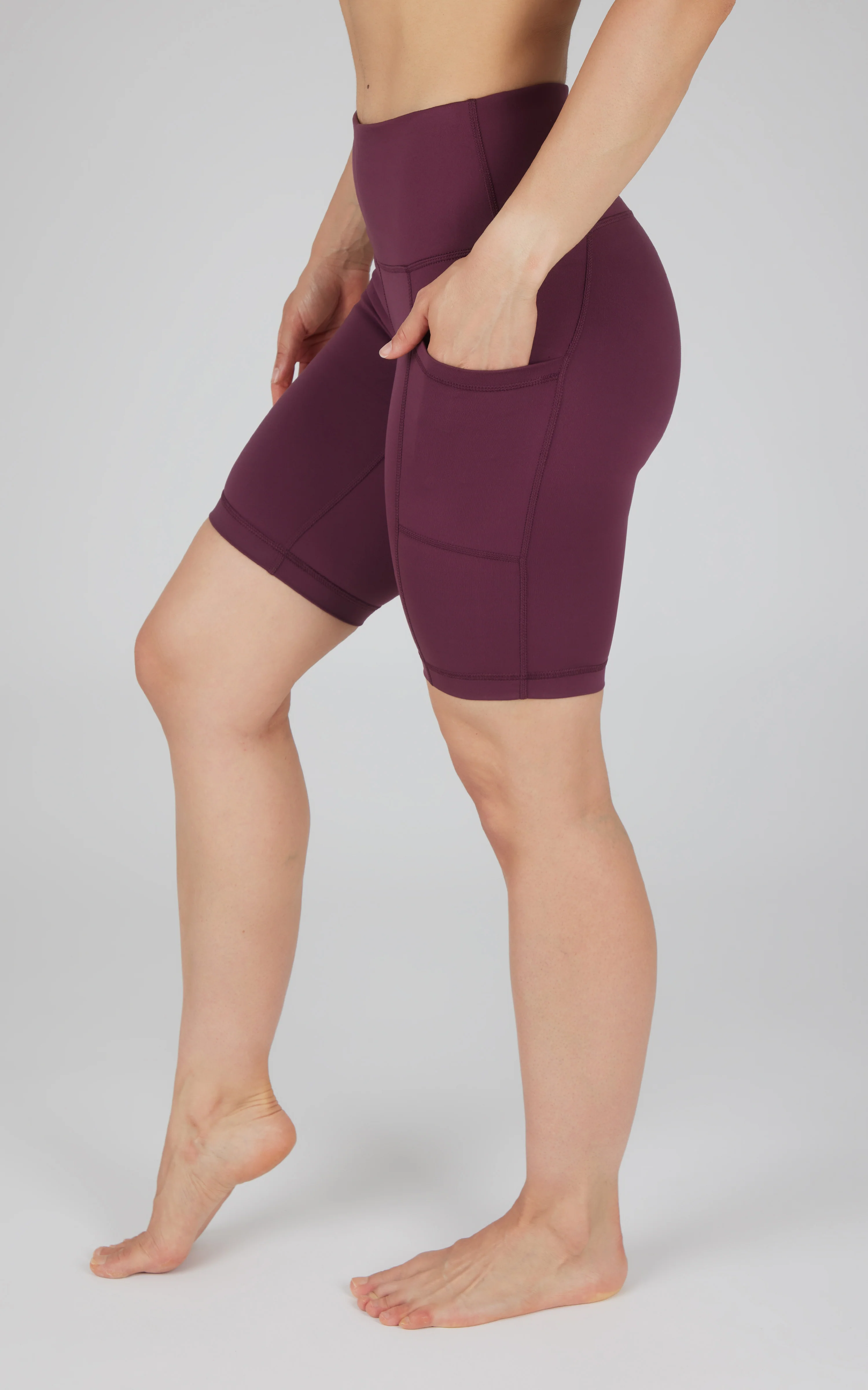 Tribeca High Waist 9" Short with Side Pockets - Image 3