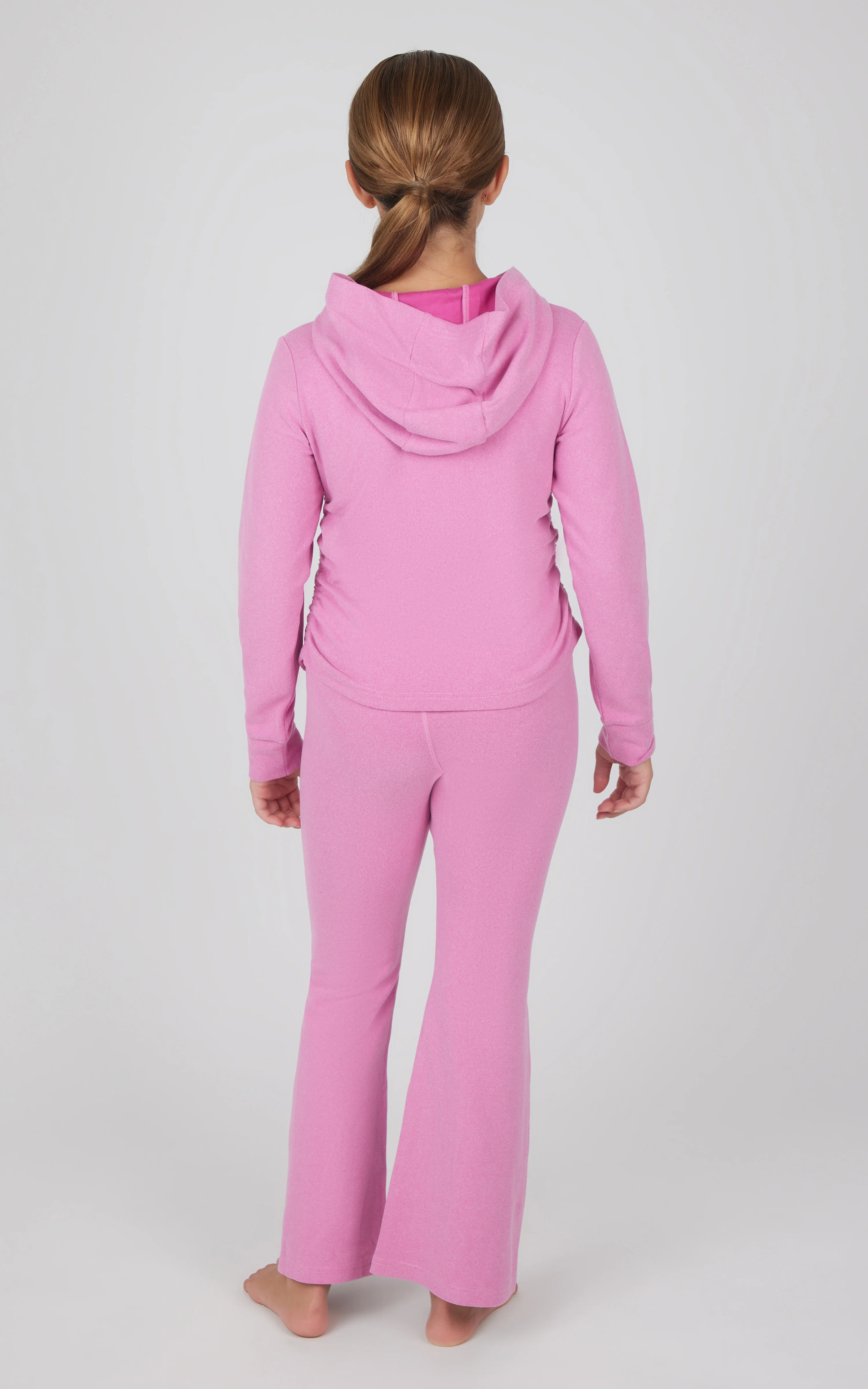 Girls 2 PC Hoodie and Flared Leg Pant - Image 9
