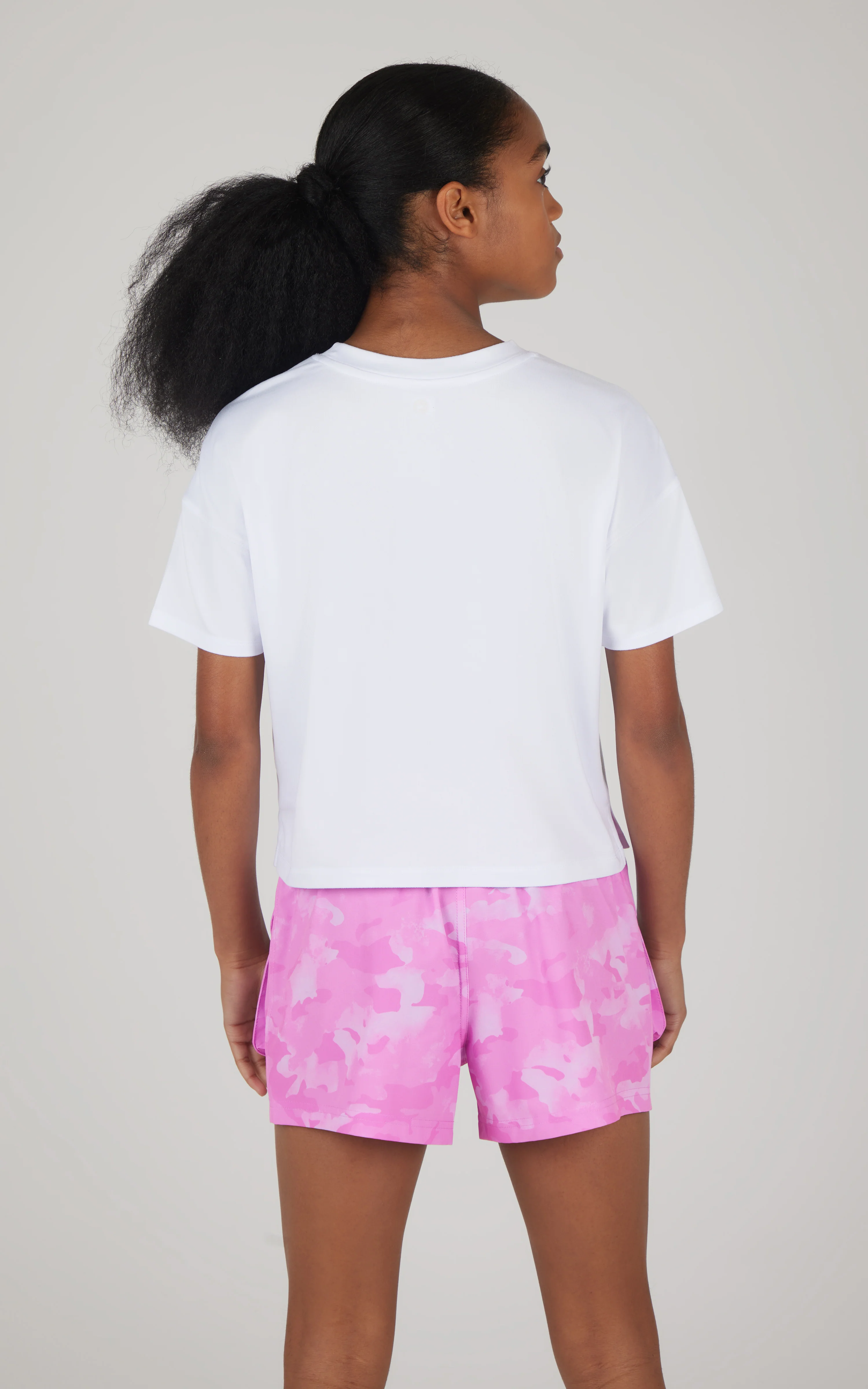 Girls 2 PC Boxy Tee and Woven Cargo Short - Image 10