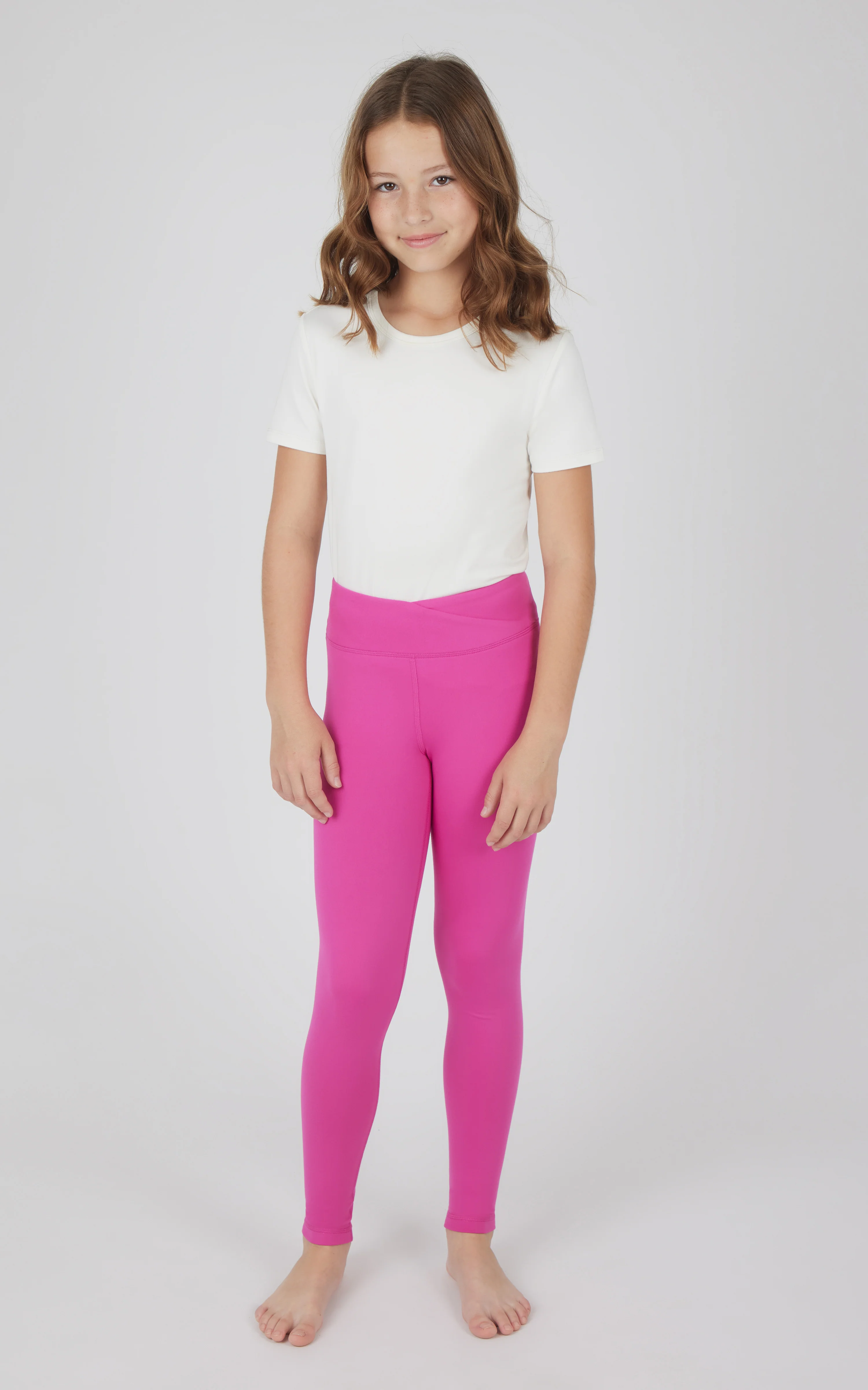 Girls 2 PK Lux Crossover Legging + 6" Bike Short - Image 15