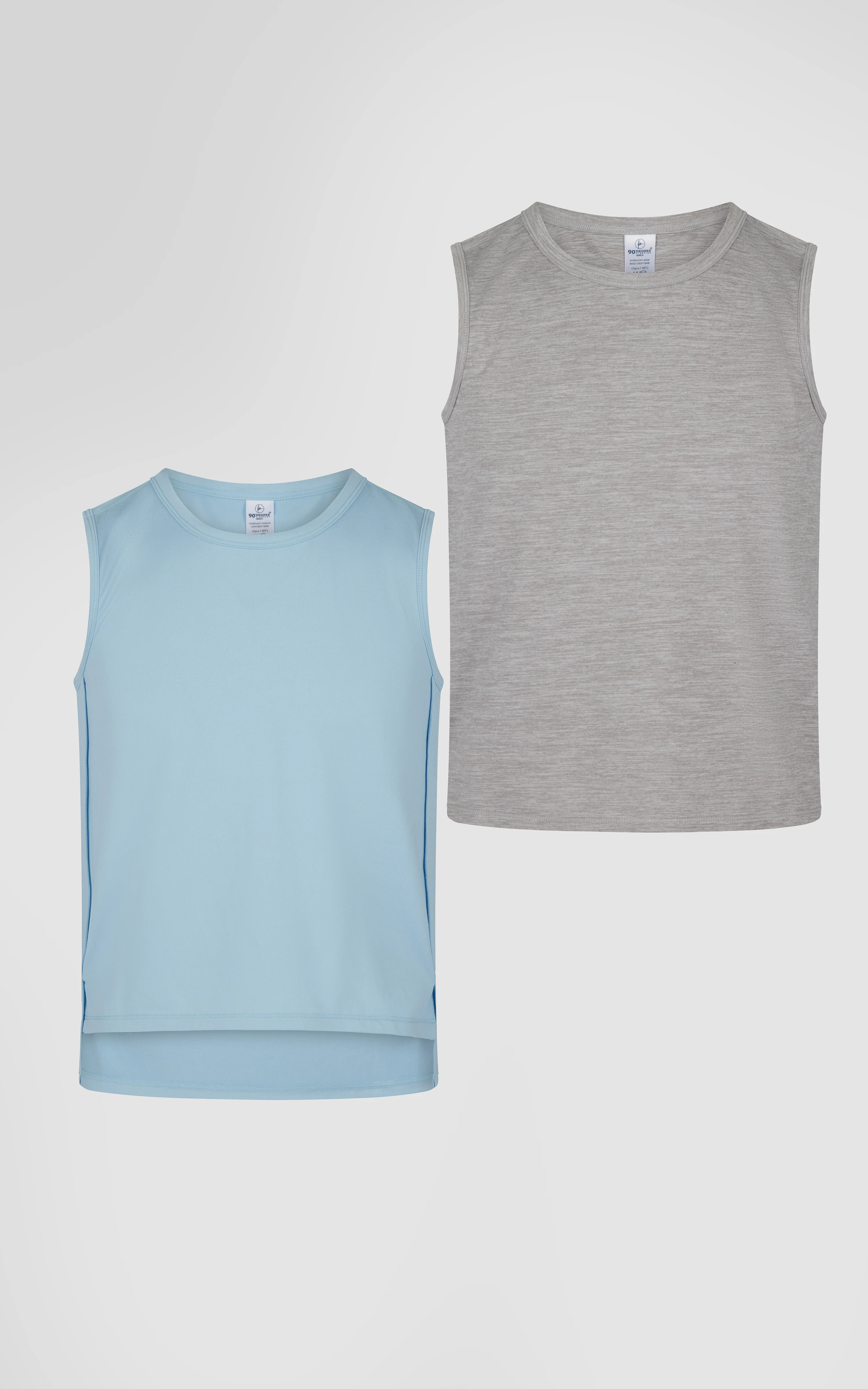 Girls 2PK Cropped Tank - Image 11