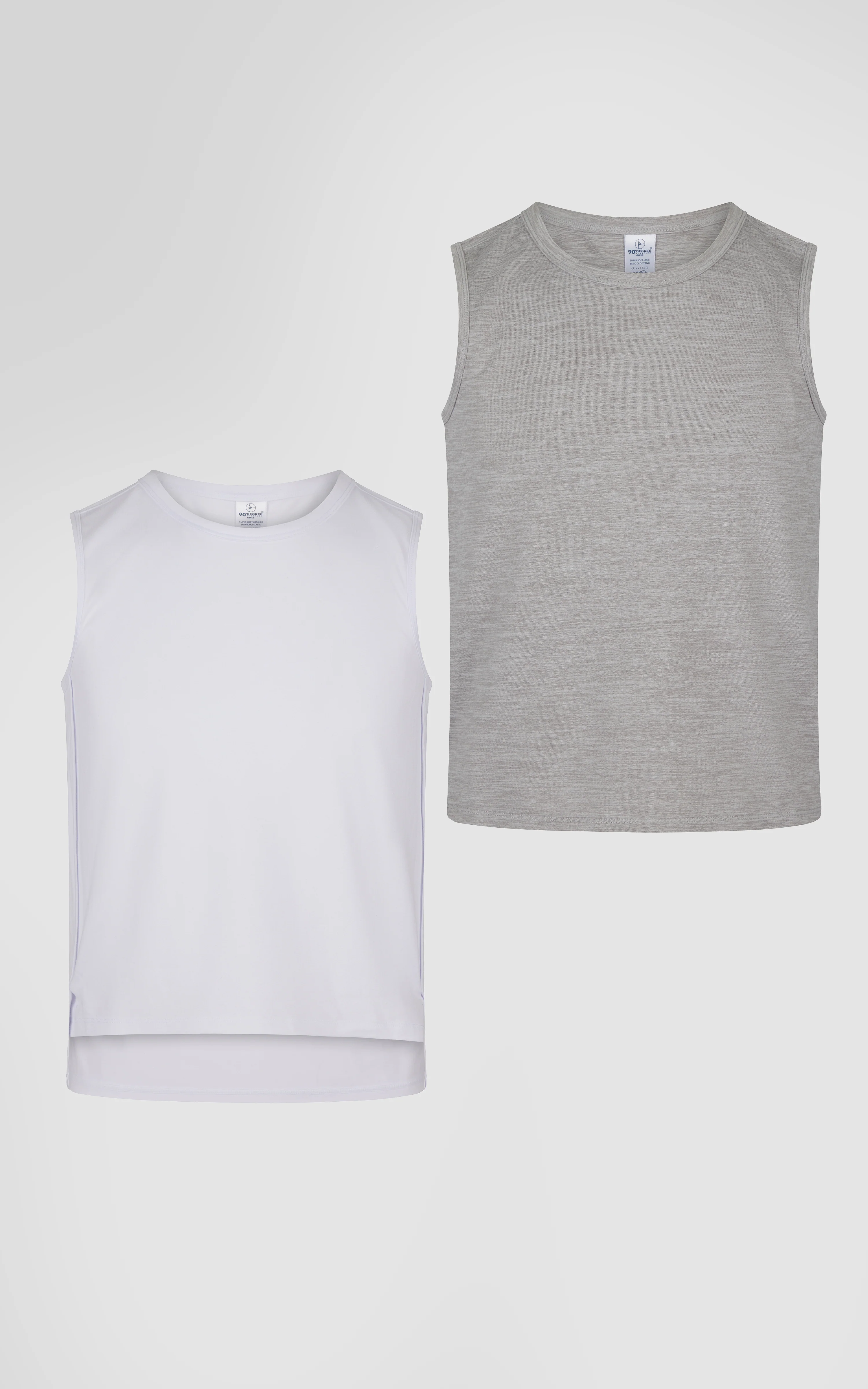 Girls 2PK Cropped Tank - Image 14