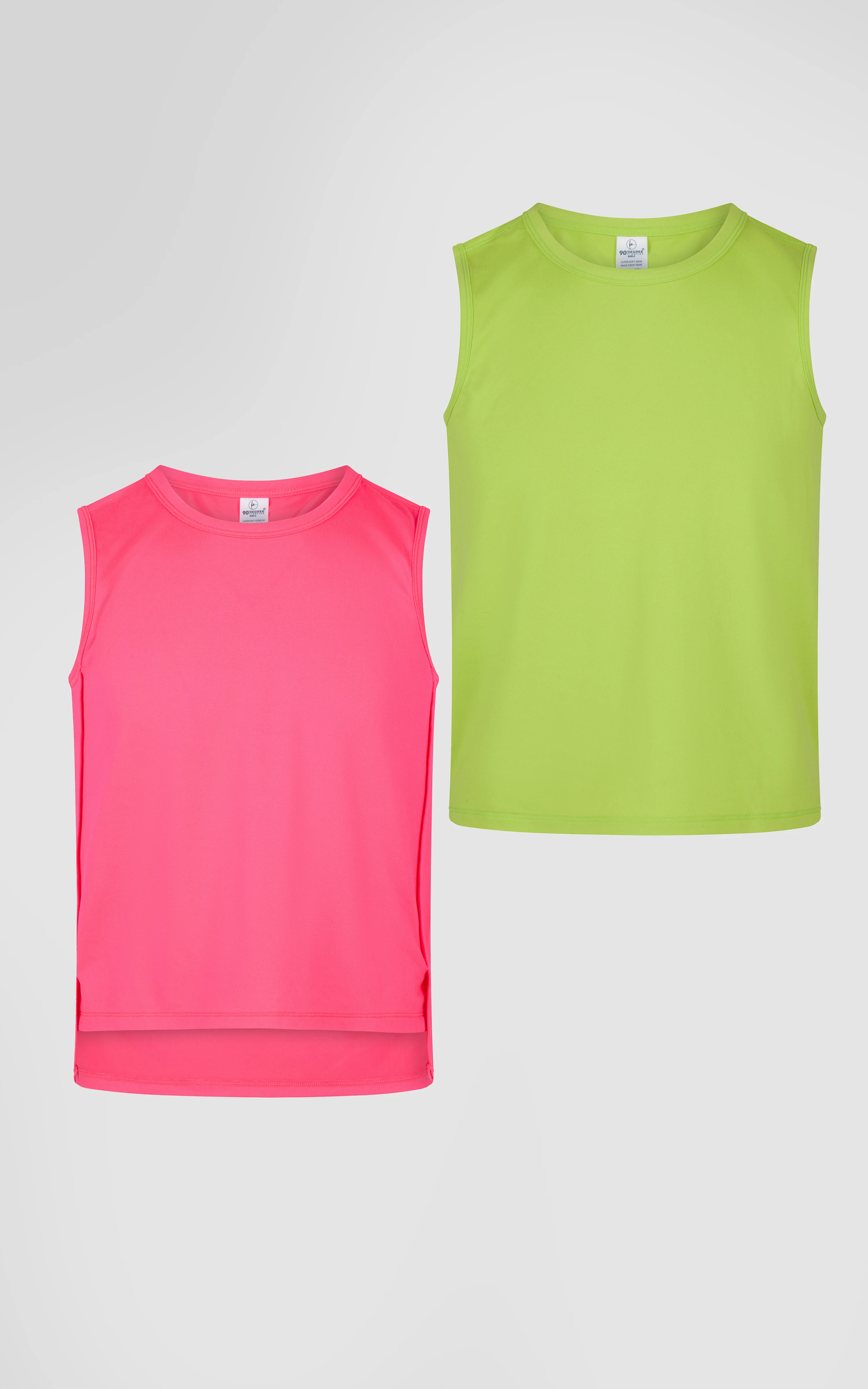Girls 2PK Cropped Tank - Image 17