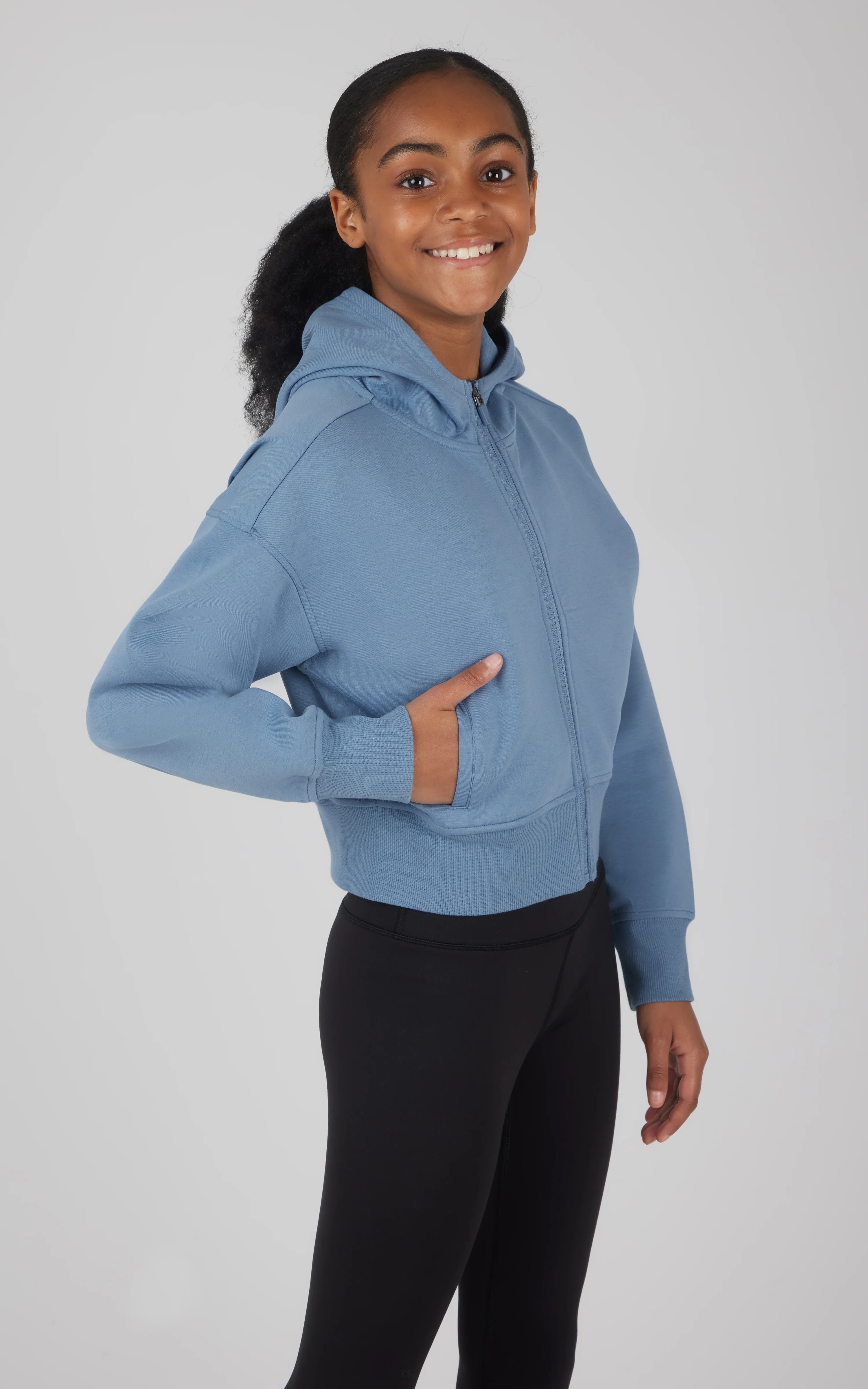 Girls Softlite Ascend Full Zip Jacket - Image 11