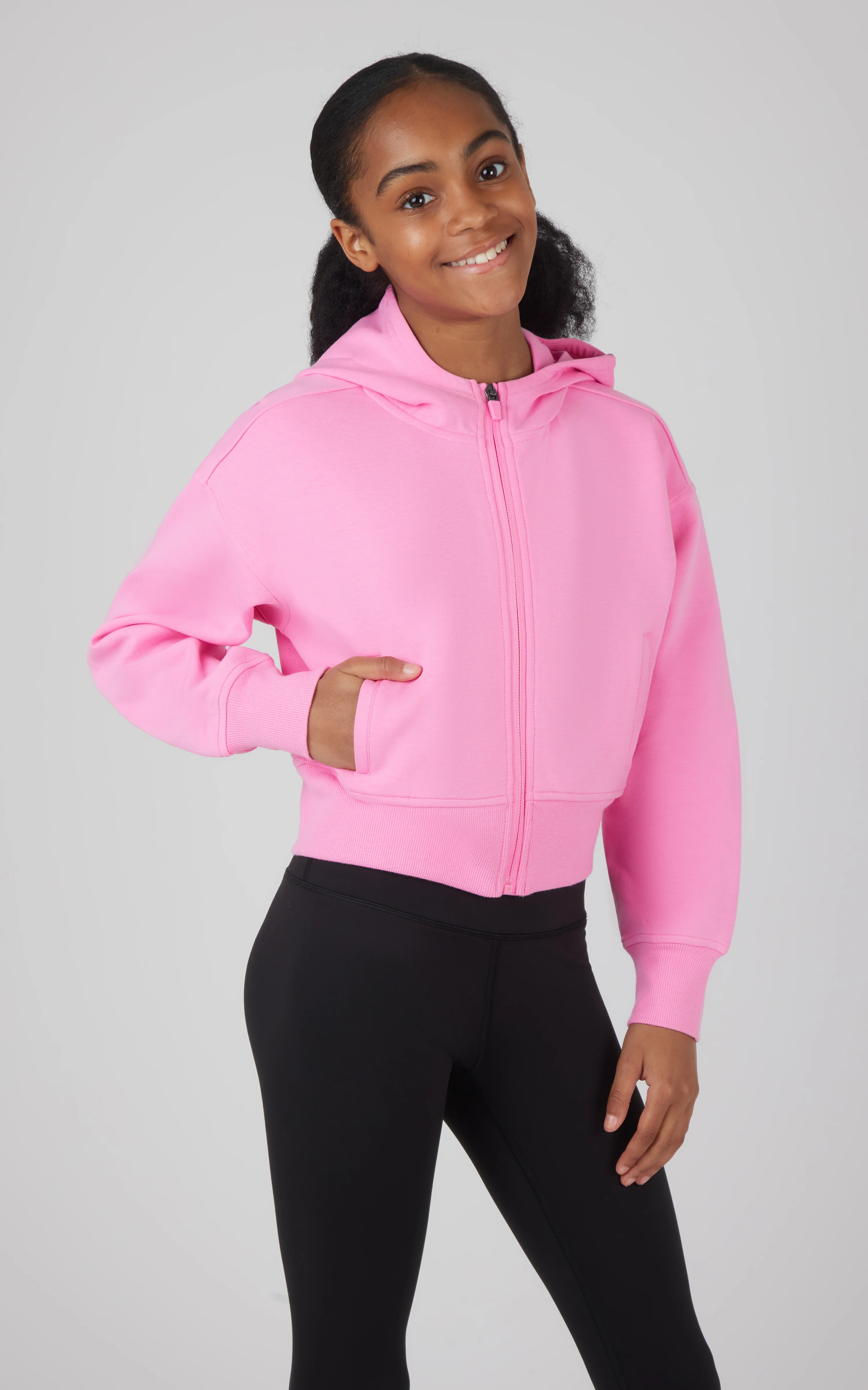 Girls Softlite Ascend Full Zip Jacket - Image 17