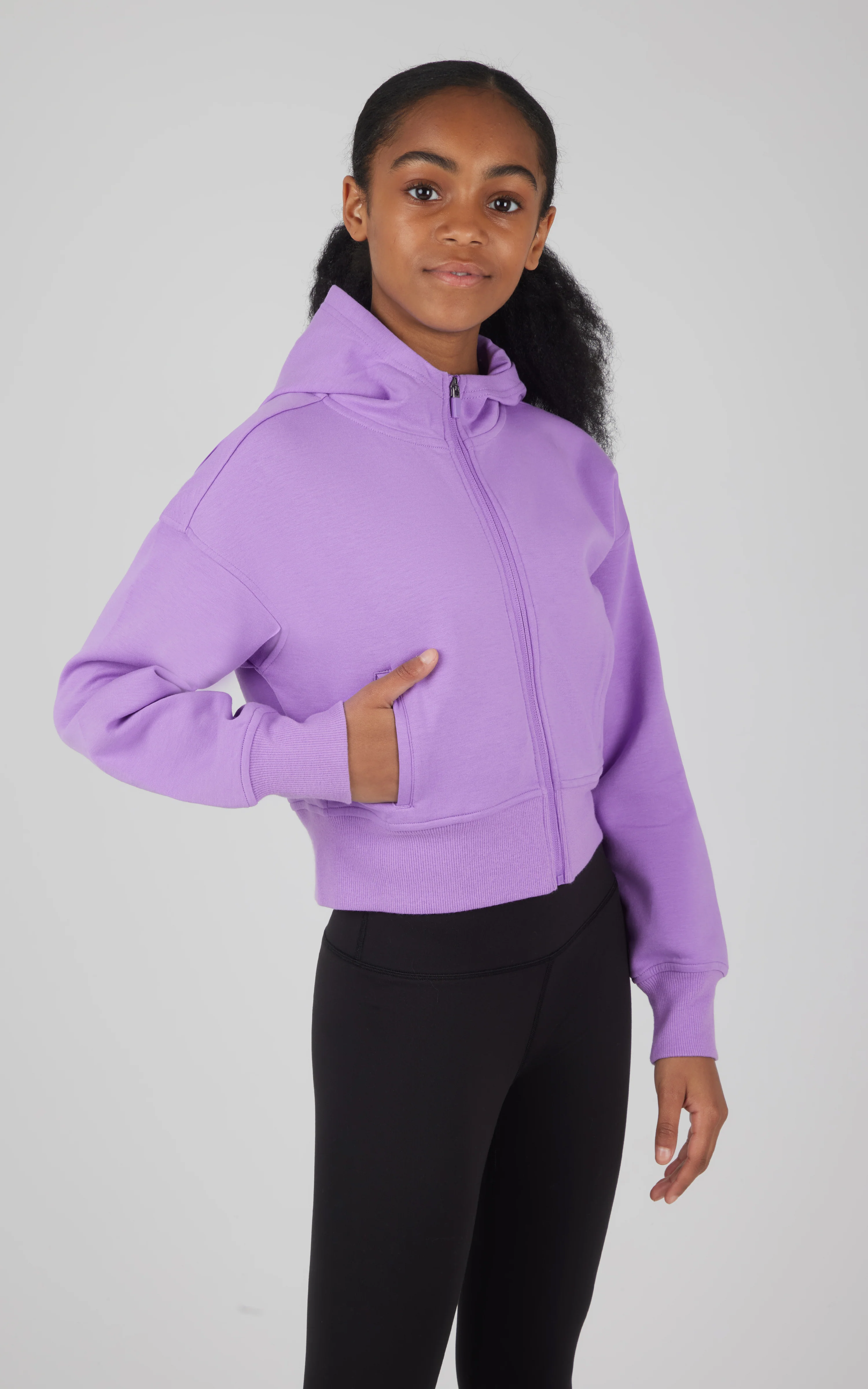 Girls Softlite Ascend Full Zip Jacket - Image 20