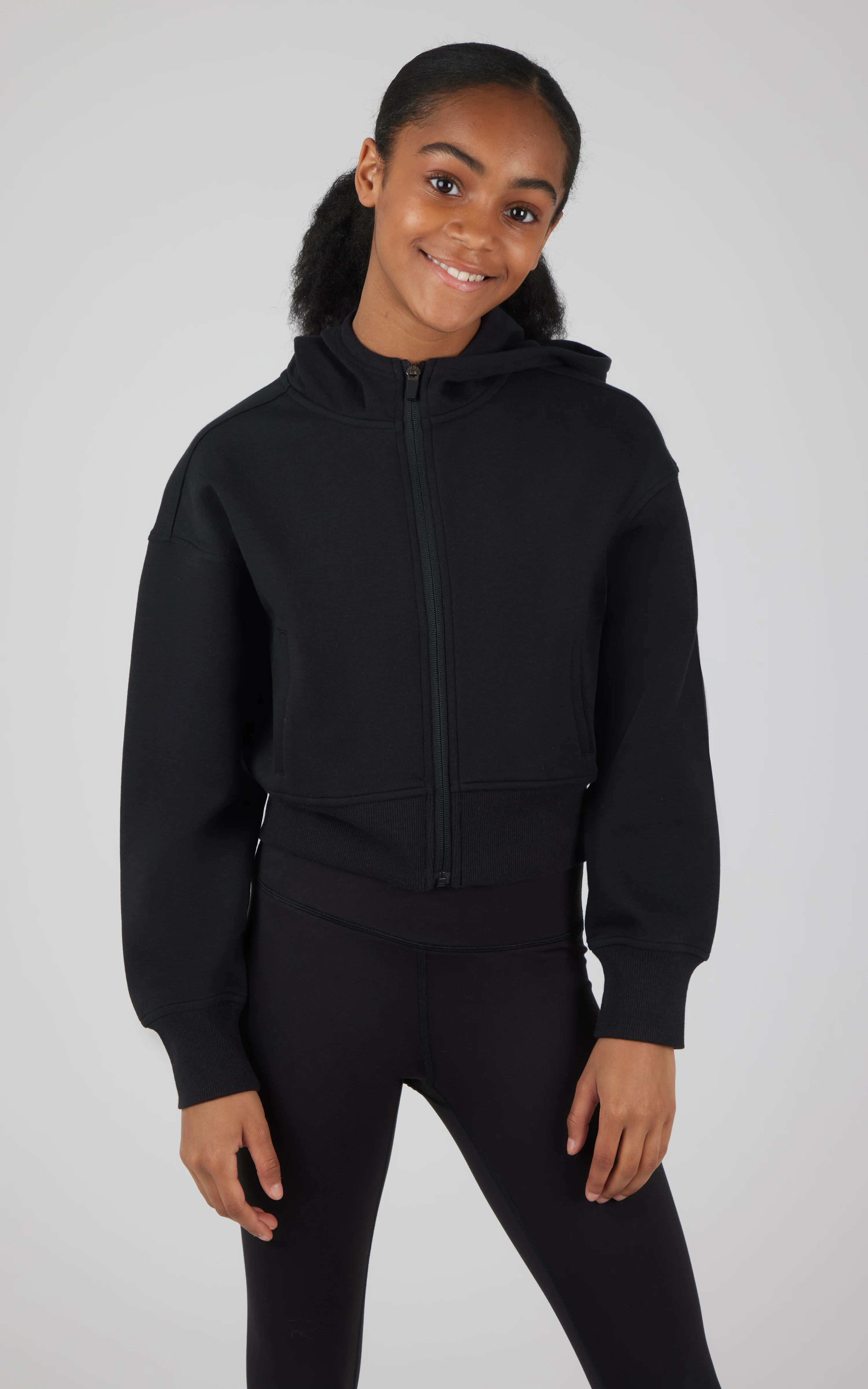 Girls Softlite Ascend Full Zip Jacket - Image 7