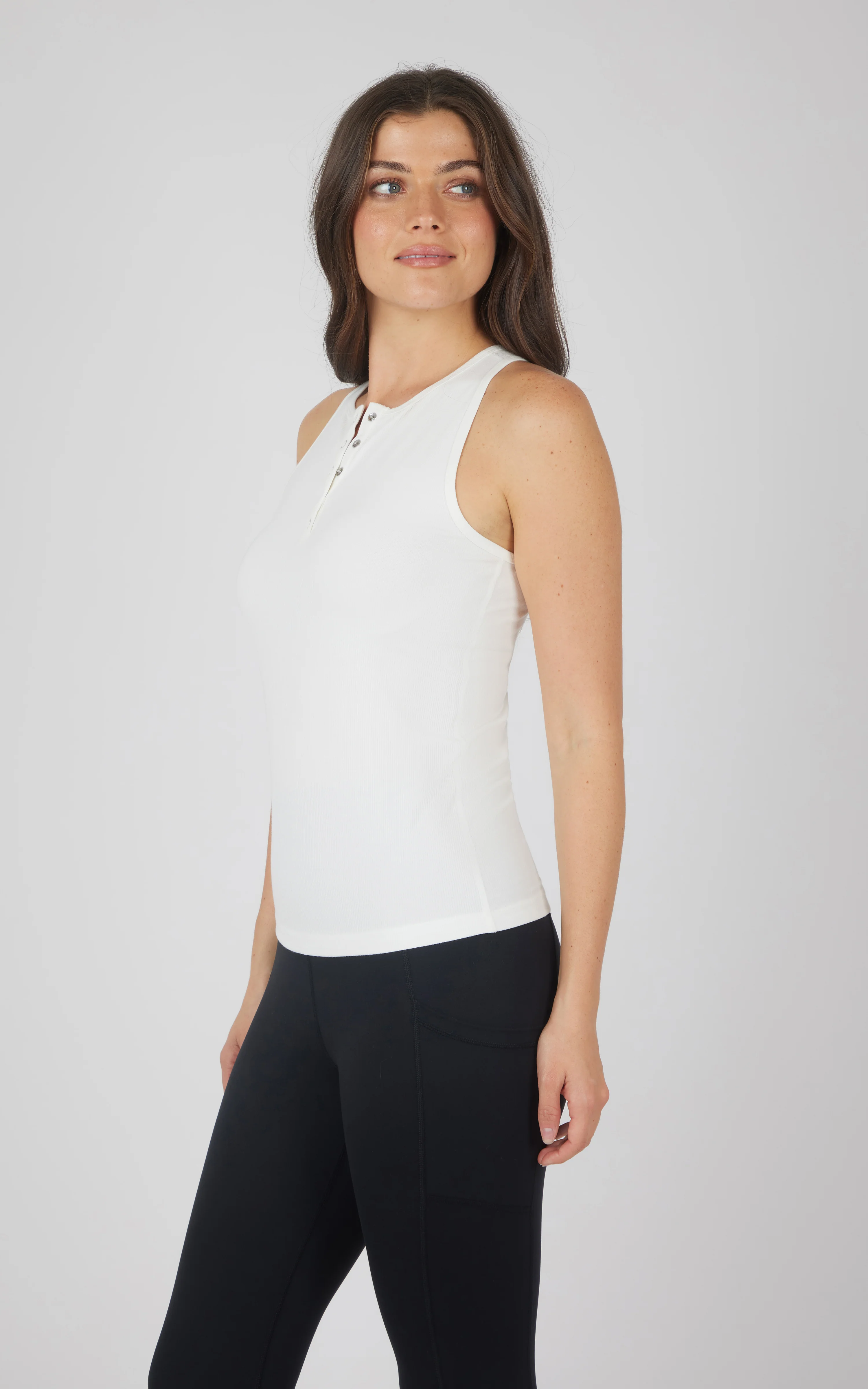 Heavenly Rib Henley Tank - Image 15