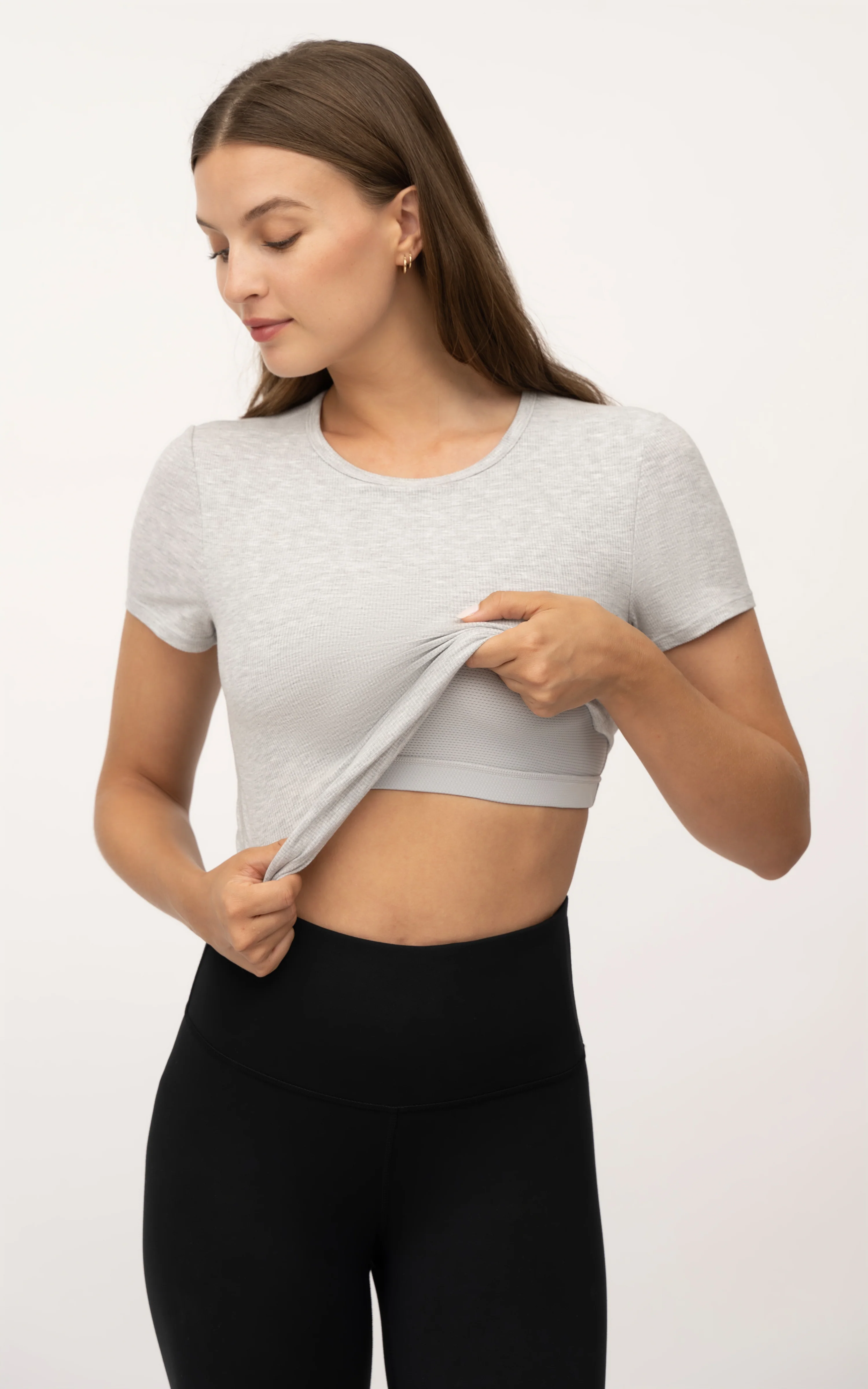 2 PK Heavenly Rib Short Sleeve Shirt - Image 18