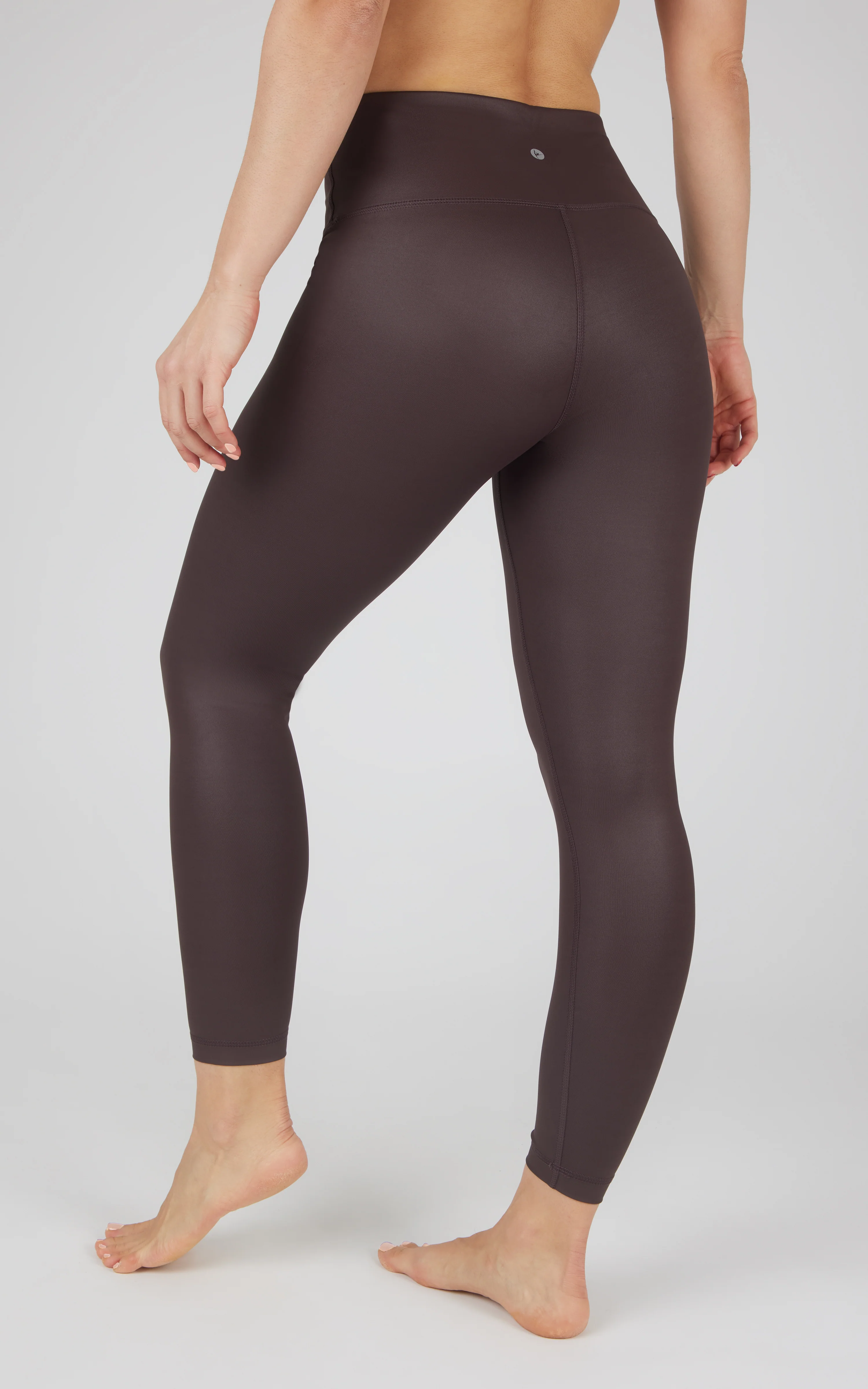 Interlink Faux Leather High Waist Cire 7/8 Ankle - Image 19