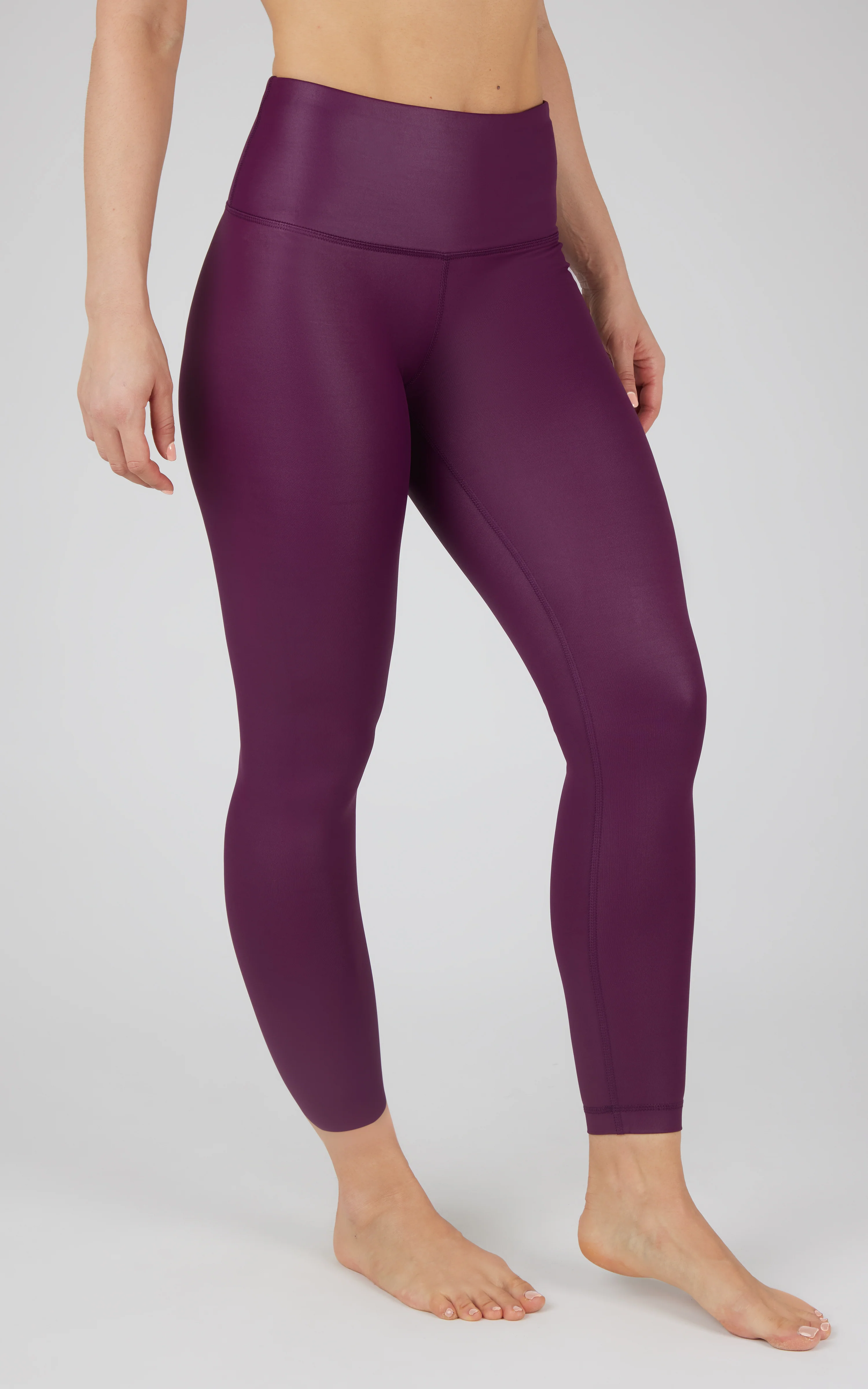 Interlink Faux Leather High Waist Cire 7/8 Ankle - Image 22