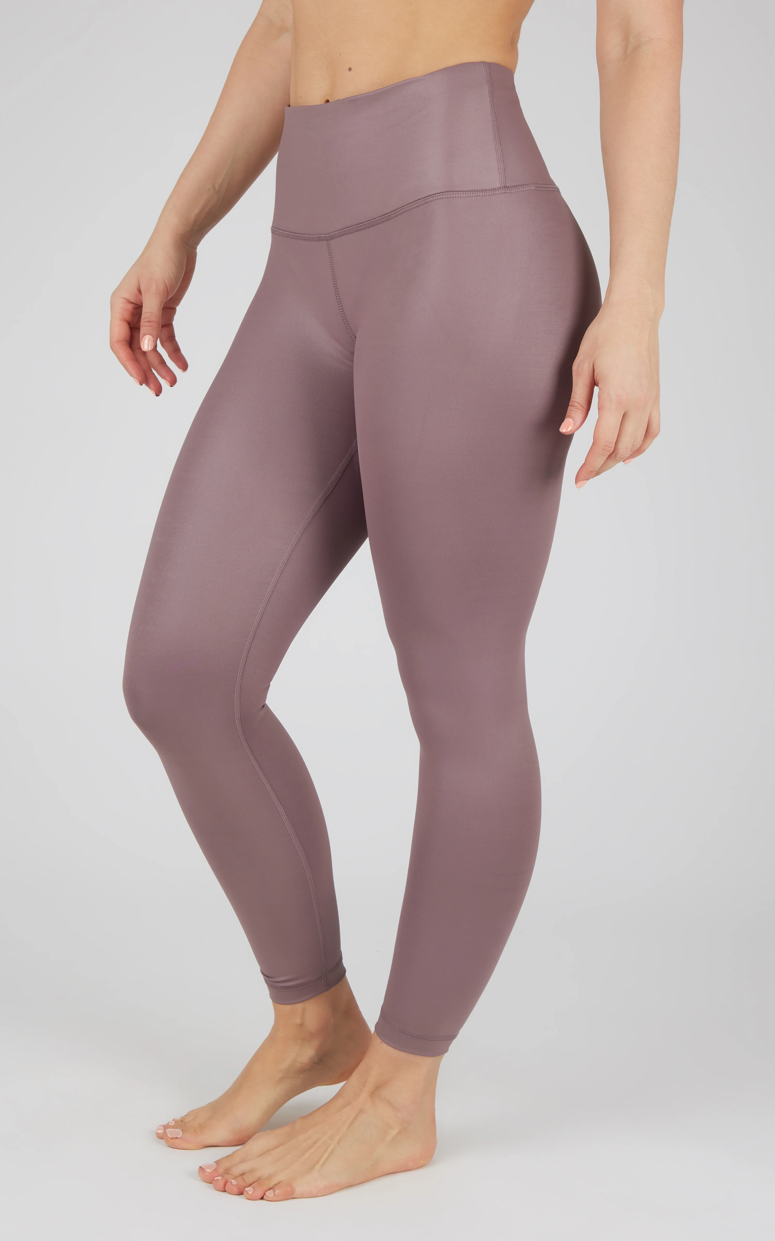 Interlink Faux Leather High Waist Cire 7/8 Ankle - Image 31