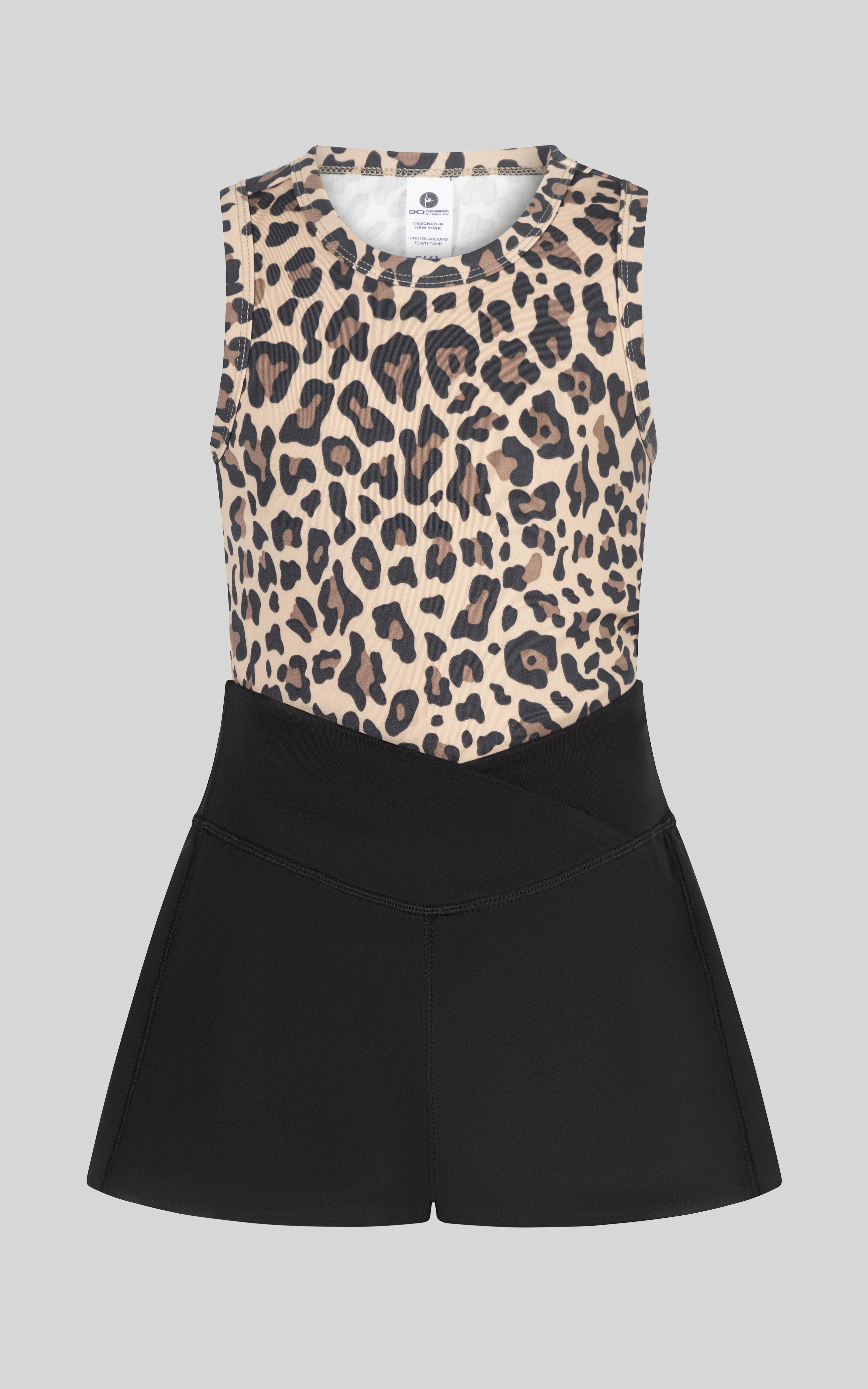 4-6X Little Girls Tank & Lightstreme Crossover Short Set - Image 4